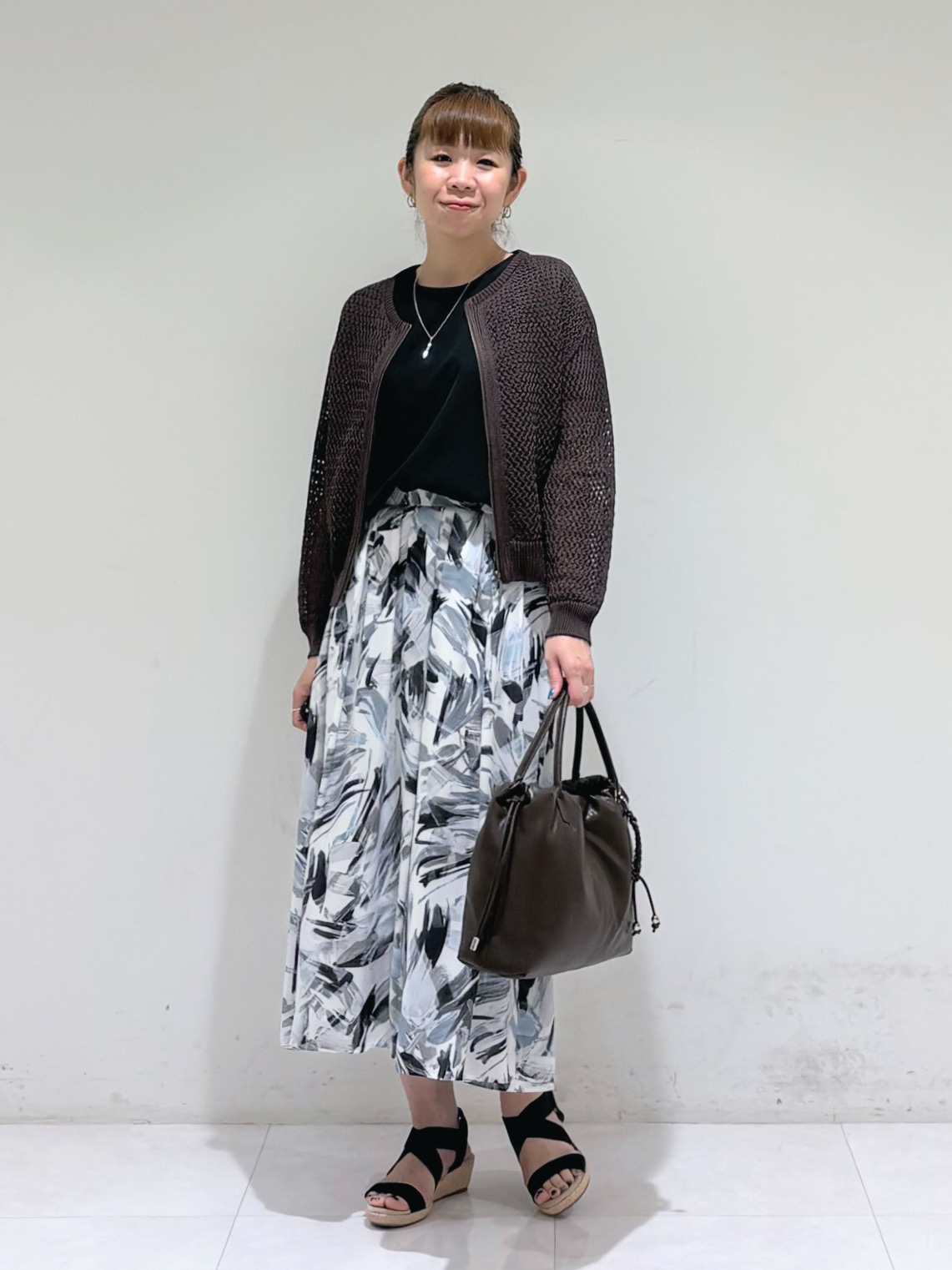 tsuyuさんの「INDIVI｜【バリエ豊富】デザインワントップネックレス」を使ったコーディネート