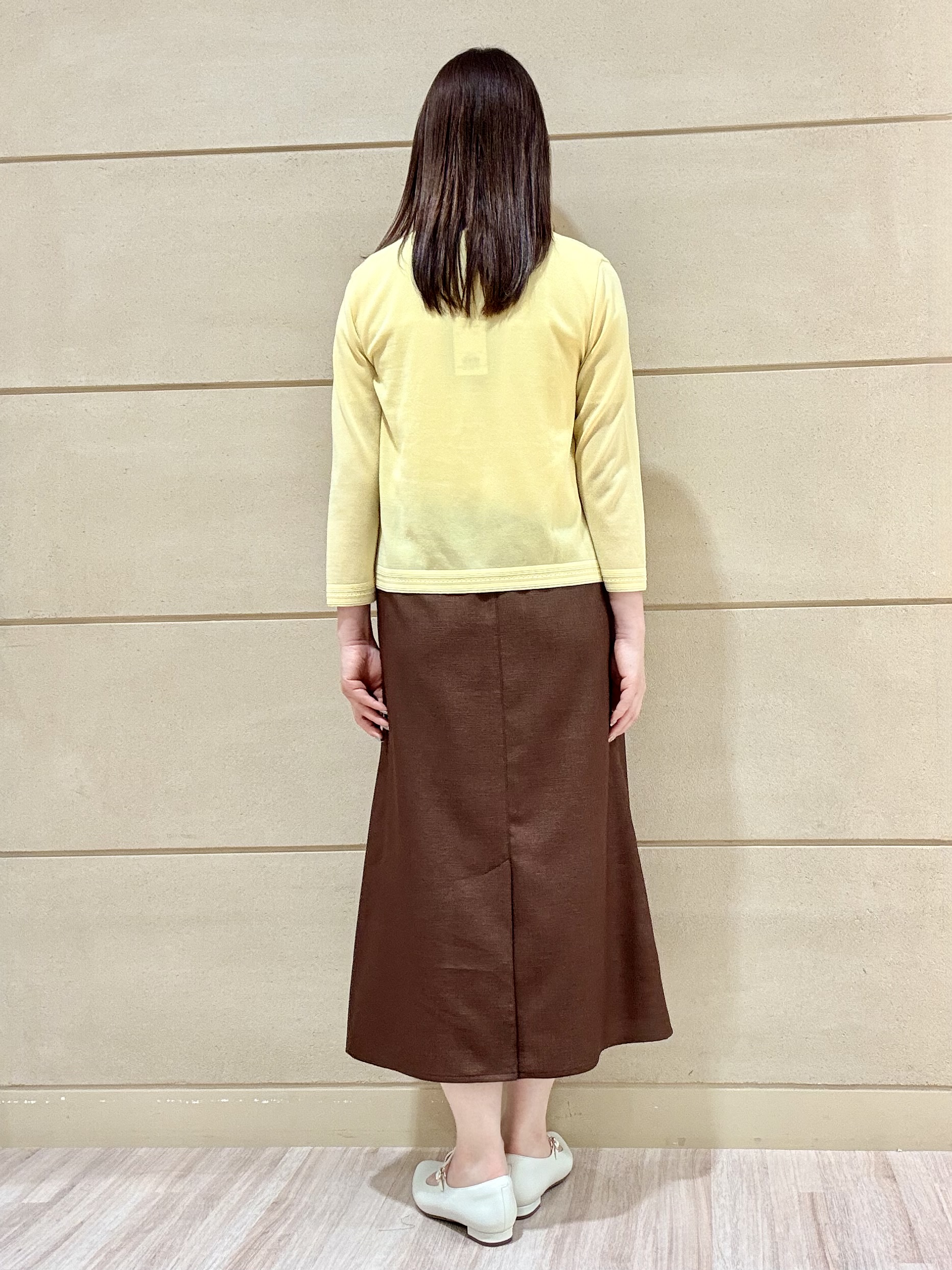 Marさんの「Reflect｜【S-4Lサイズ/UVカット／接触冷感】シフォンジャージブラウス」を使ったコーディネート