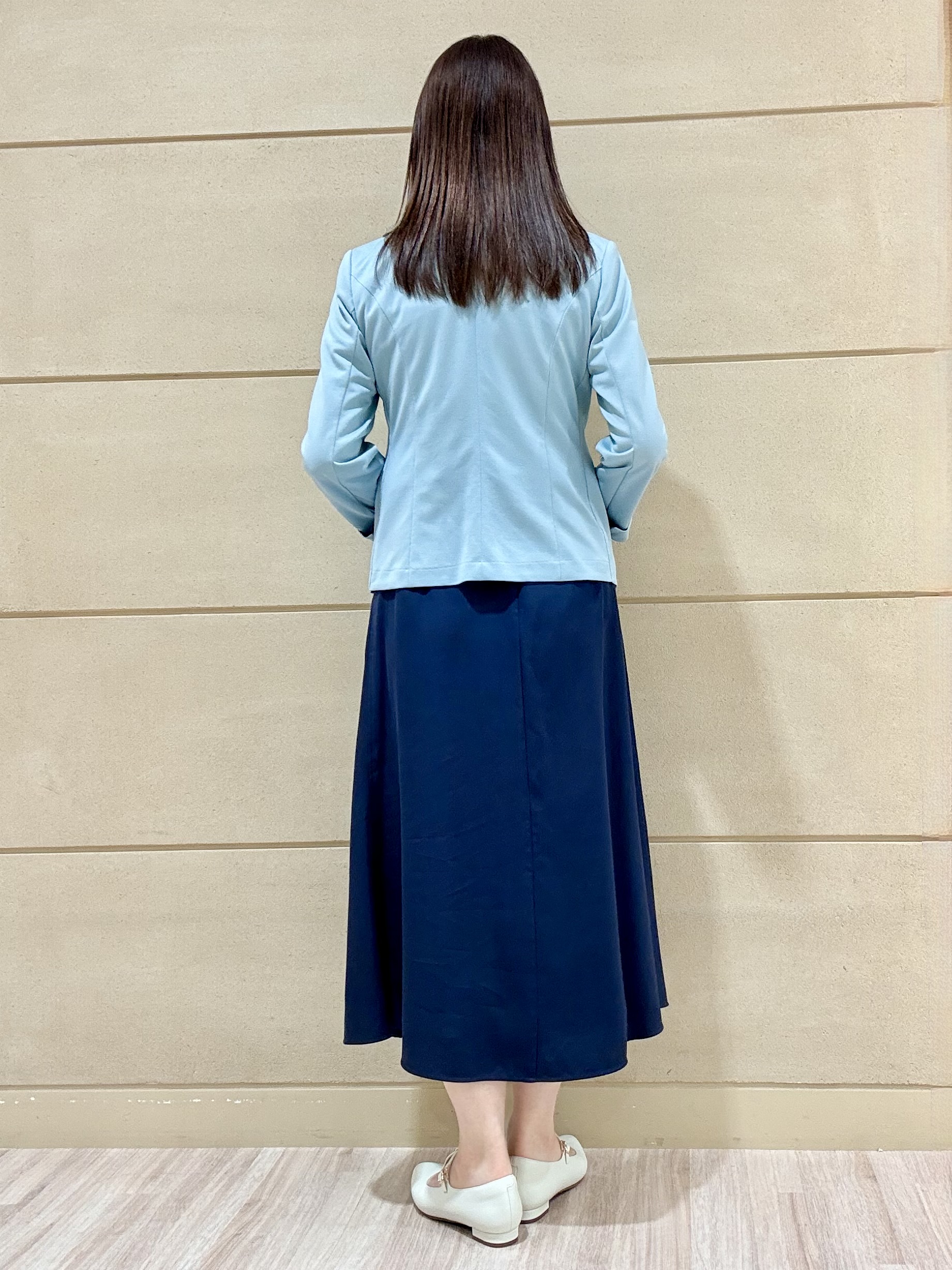 Marさんの「Reflect｜【S-4Lサイズ/UVカット／接触冷感】シフォンジャージブラウス」を使ったコーディネート