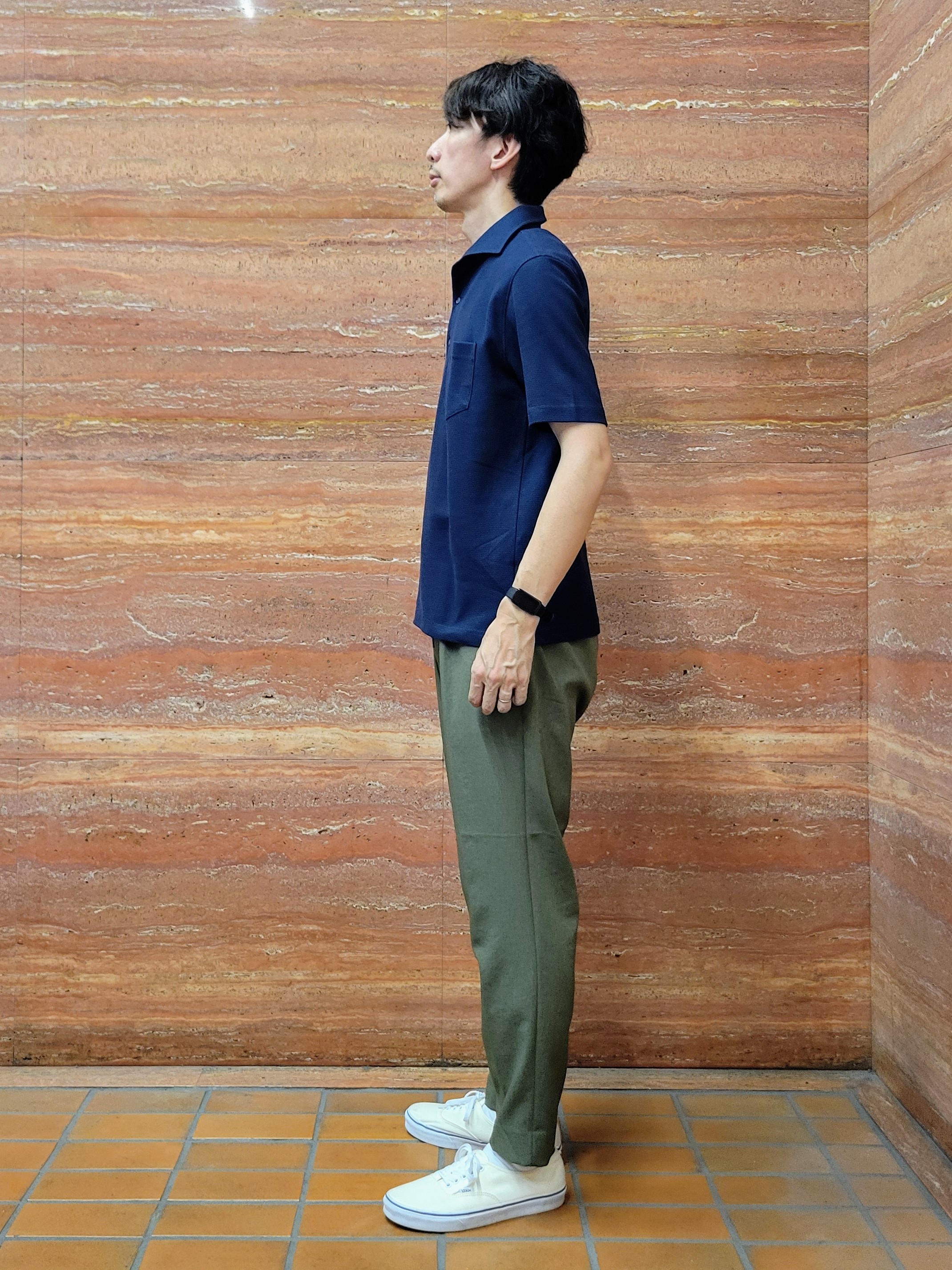 piroyaさんの「TAKEO KIKUCHI｜【抗菌防臭】ステイフレッシュ ポロシャツ」を使ったコーディネート
