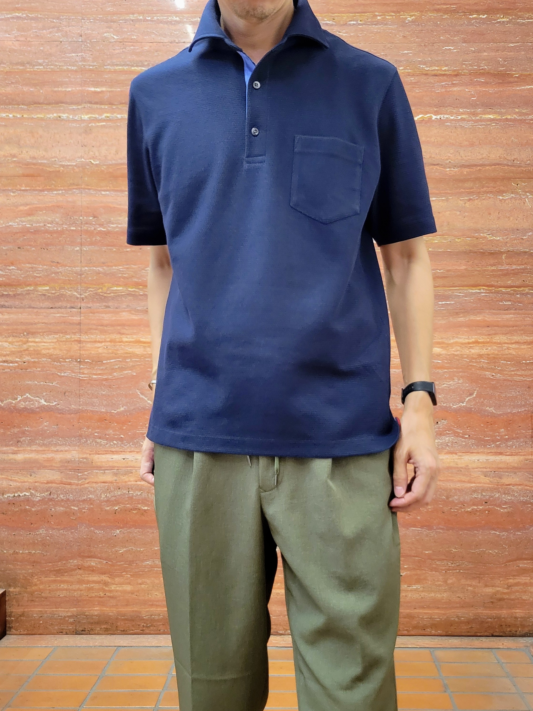 piroyaさんの「TAKEO KIKUCHI｜【抗菌防臭】ステイフレッシュ ポロシャツ」を使ったコーディネート
