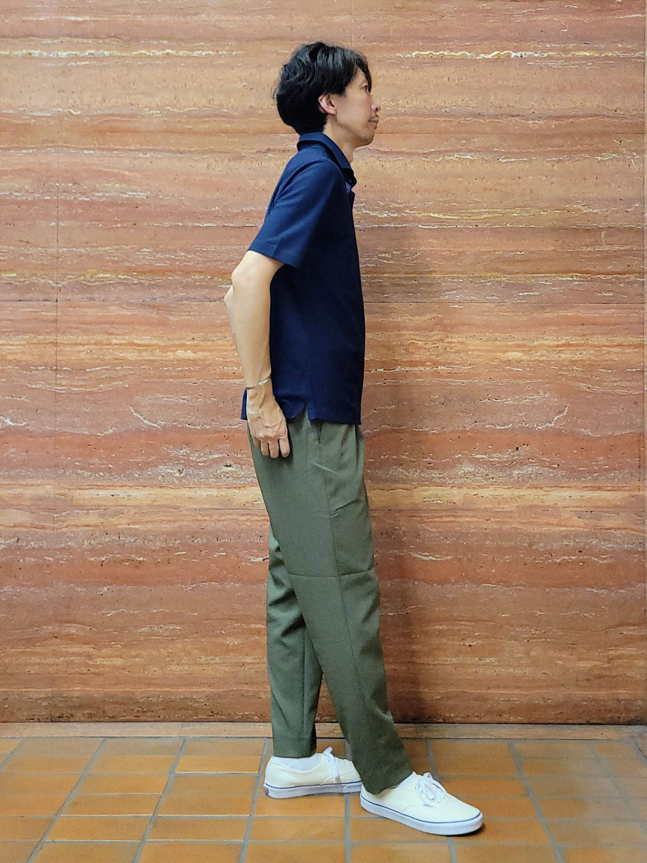 piroyaさんの「TAKEO KIKUCHI｜【抗菌防臭】ステイフレッシュ ポロシャツ」を使ったコーディネート
