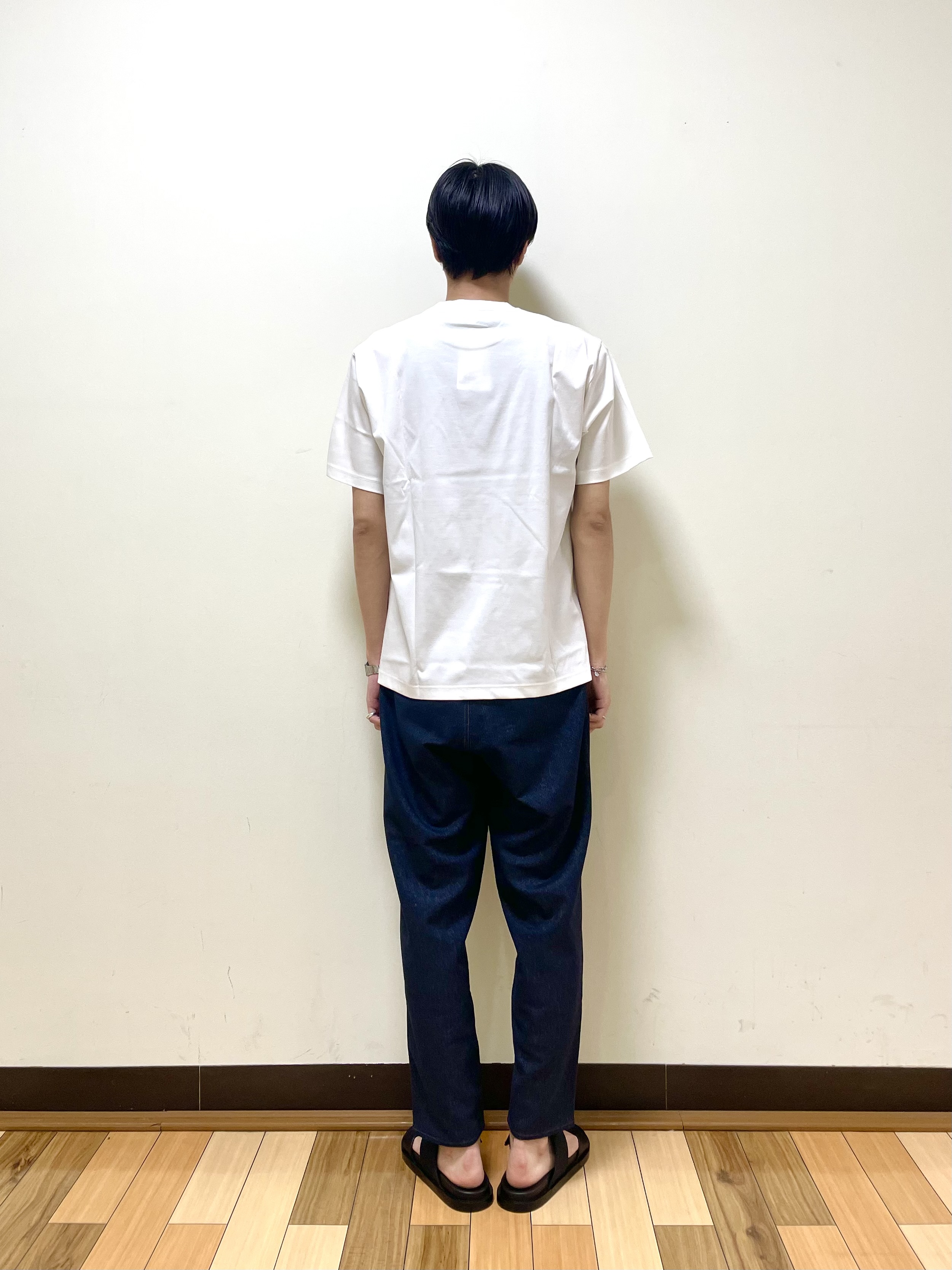 Seiyaさんの「TAKEO KIKUCHI｜【接触冷感】ハイブリッド リネン 七分袖シャツ」を使ったコーディネート