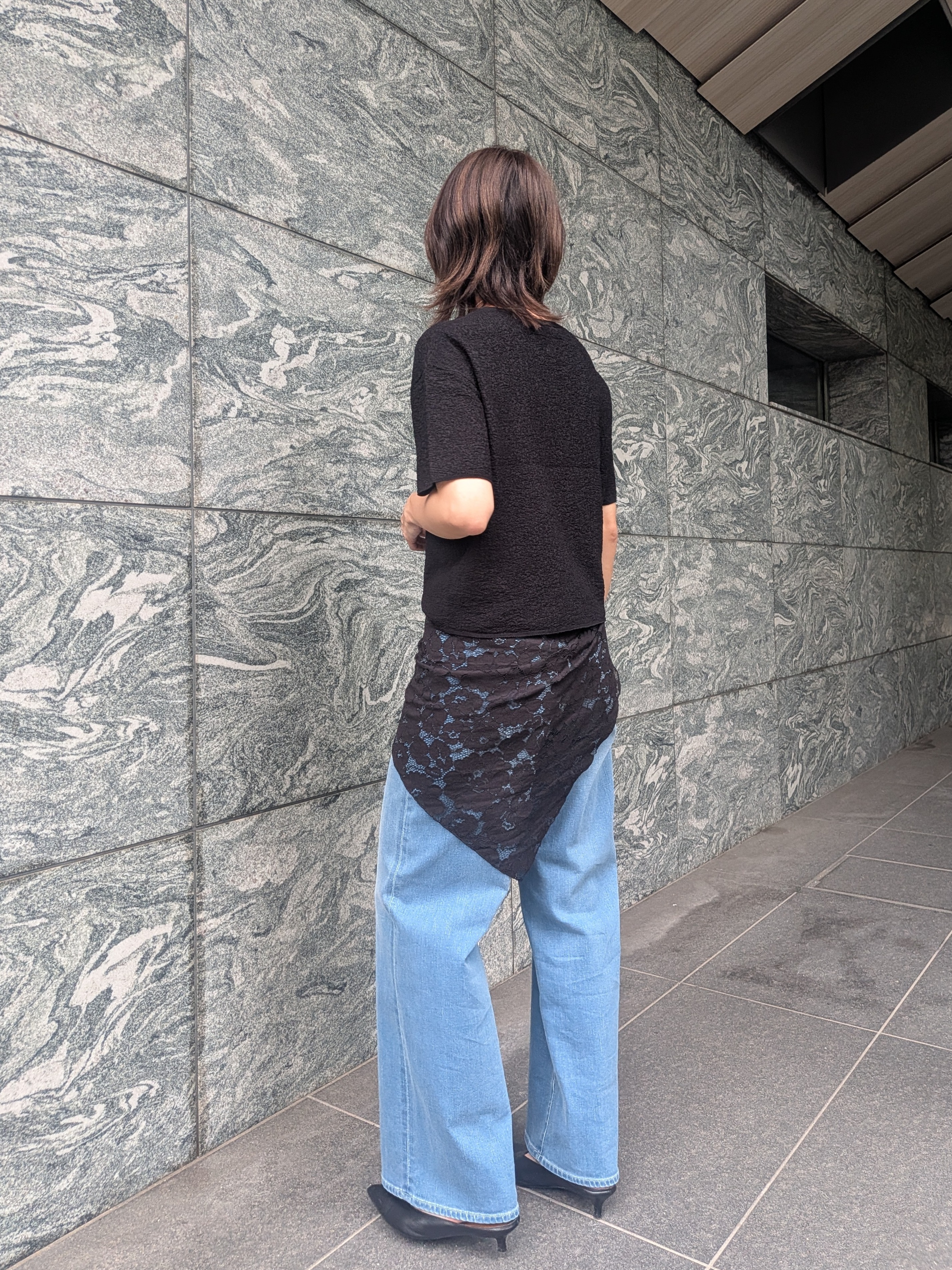Aさんの「UNTITLED｜【追加/人気デニム】MAKE&times;DENIM WIDE」を使ったコーディネート