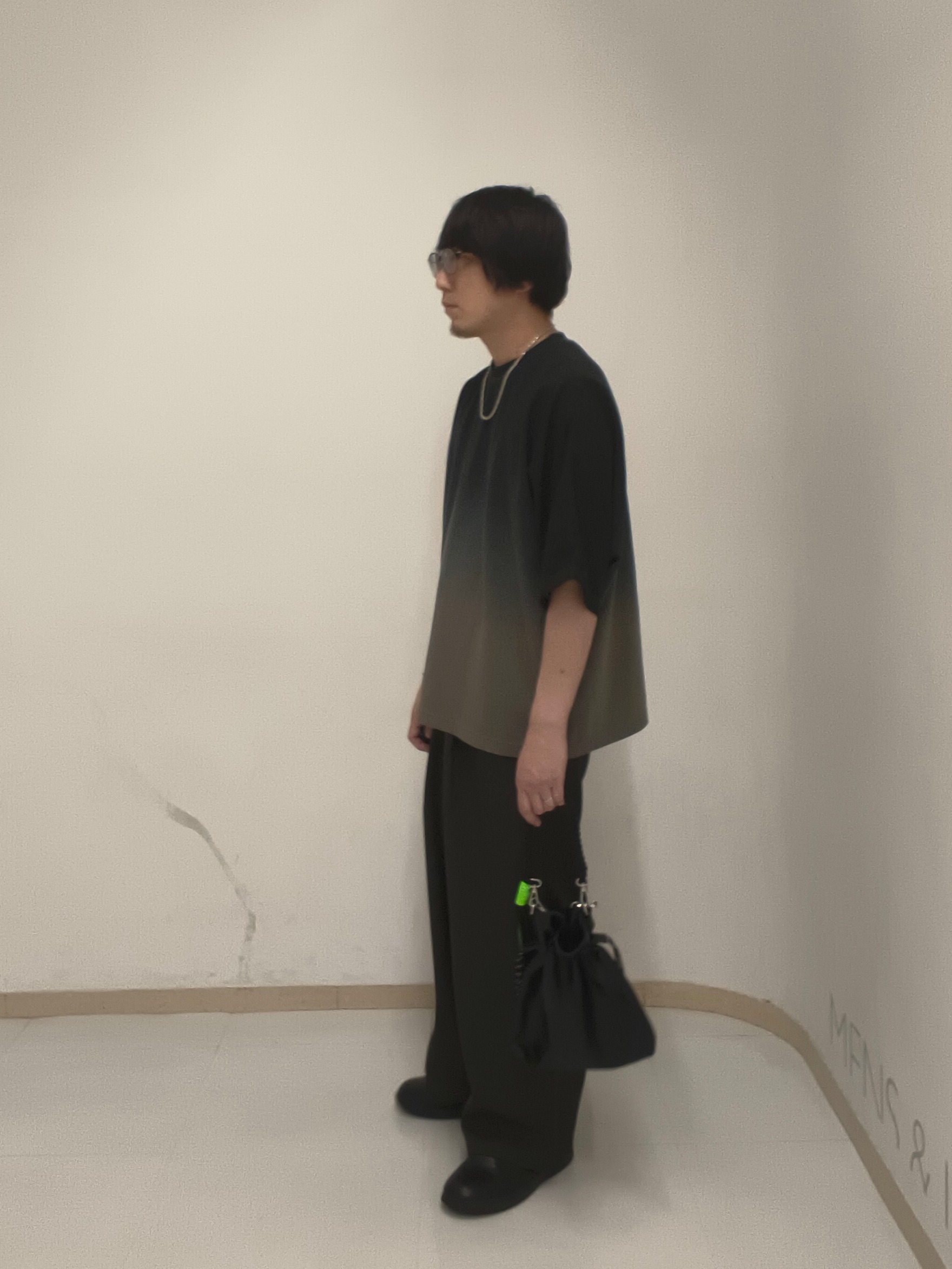 サクライさんの「tk.TAKEO KIKUCHI｜【人気商品！】グラデーションドルマンカットソー　ウォッシャブル/柔らかタッチ/ふっくら/ドルマンスリ」を使ったコーディネート
