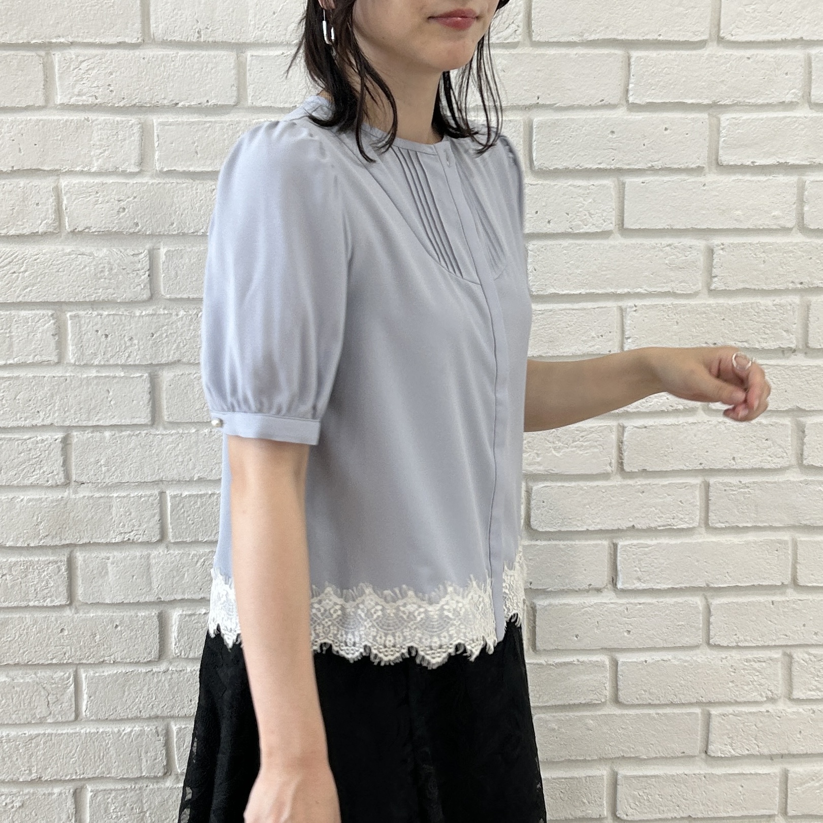 shinoさんの「Couture brooch｜ダブルリボンサンダル」を使ったコーディネート