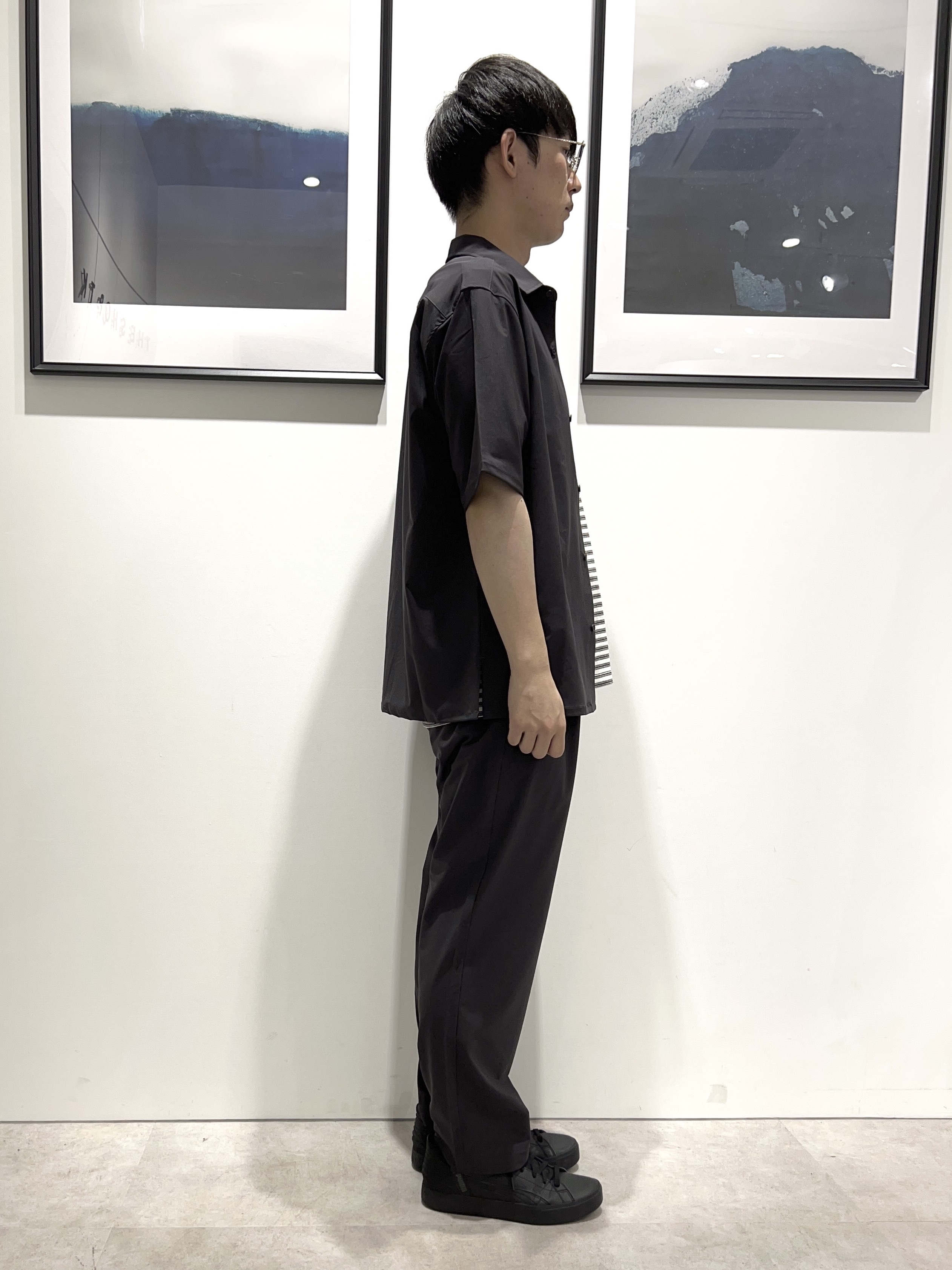。さんの「THE SHOP TK｜クールウェザー 半袖シャツ 接触冷感／洗濯機OK／セットアップ可」を使ったコーディネート