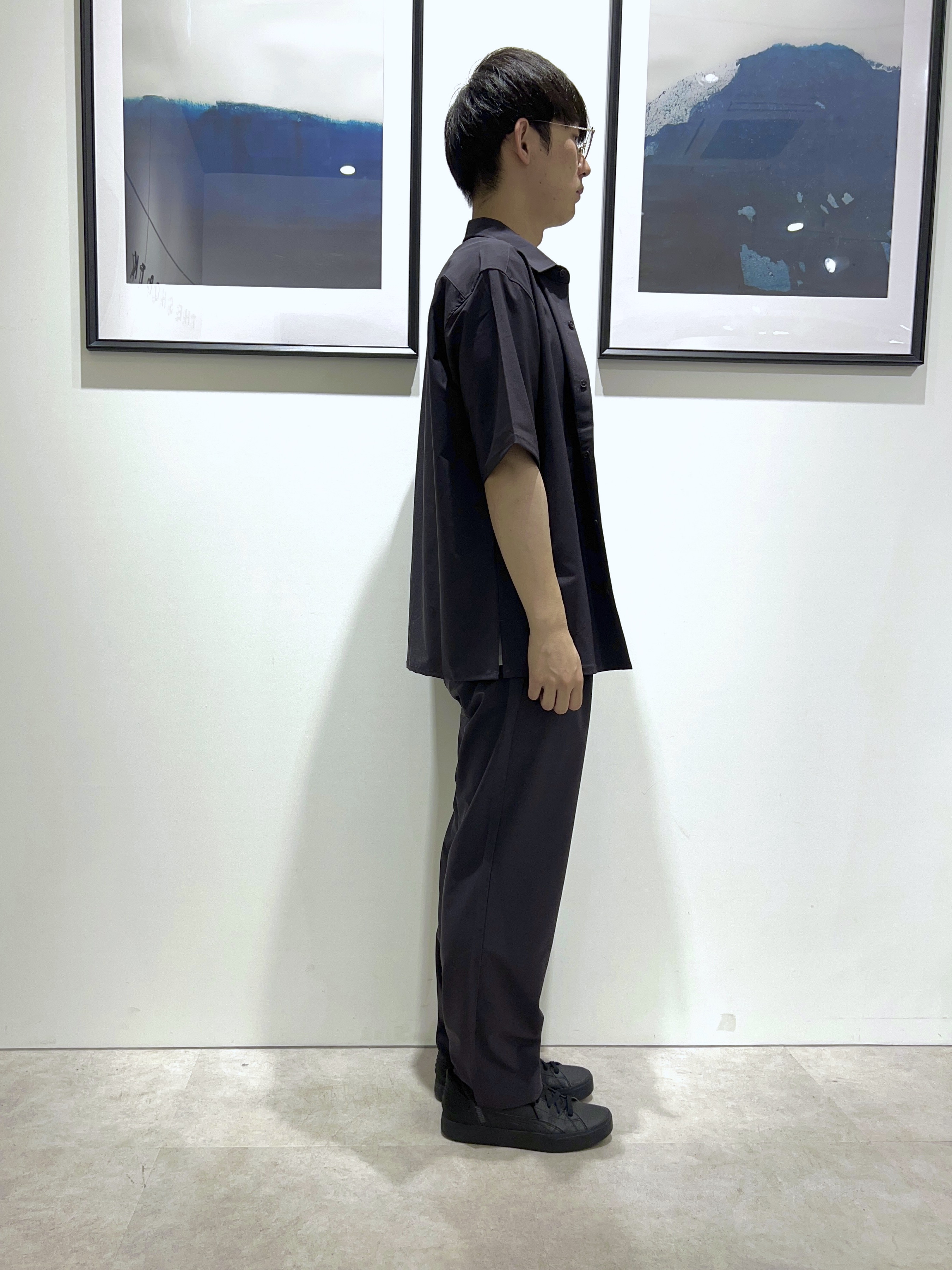。さんの「THE SHOP TK｜クールウェザー 半袖シャツ 接触冷感／洗濯機OK／セットアップ可」を使ったコーディネート