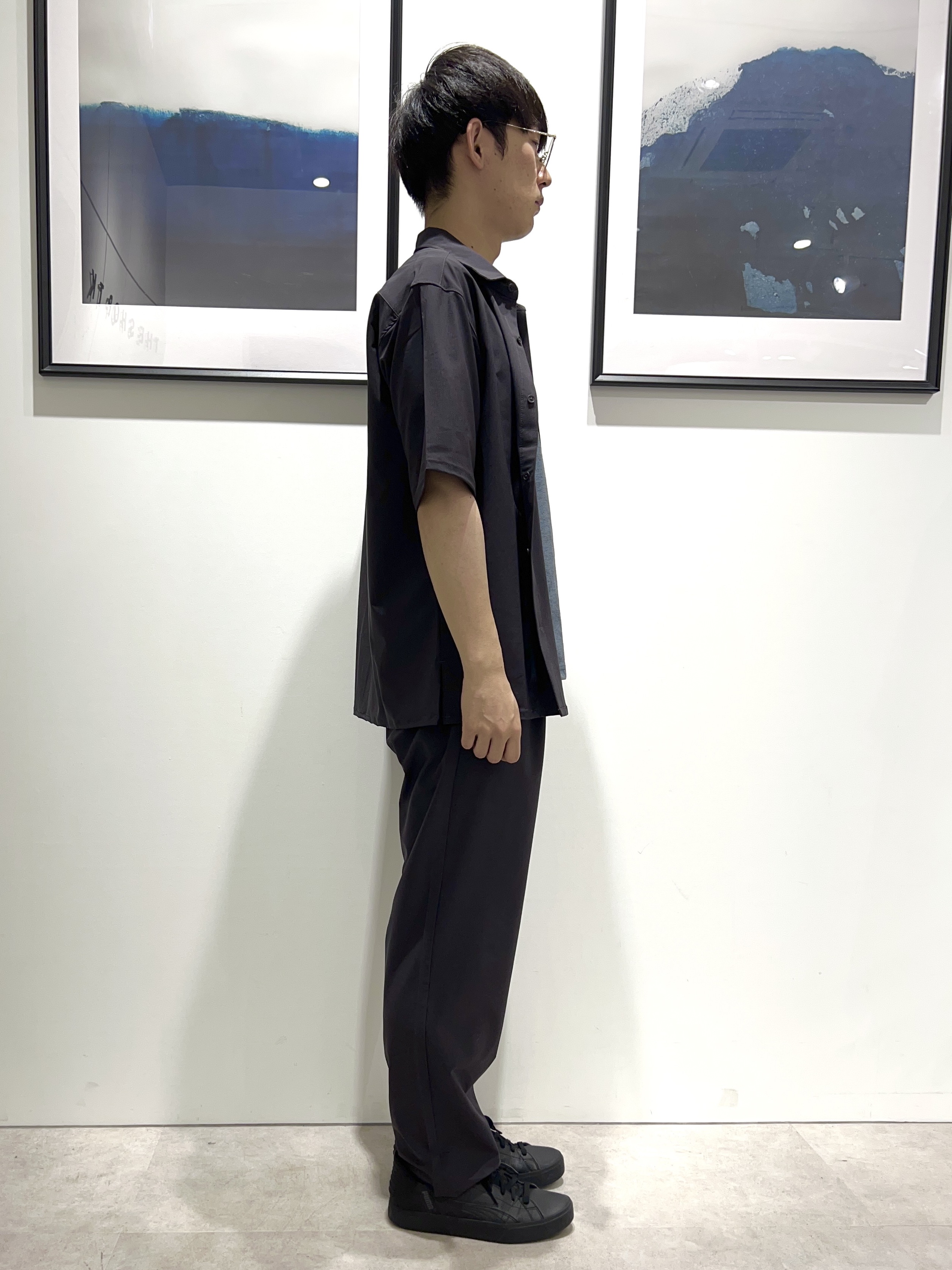 。さんの「THE SHOP TK｜クールウェザー 半袖シャツ 接触冷感／洗濯機OK／セットアップ可」を使ったコーディネート