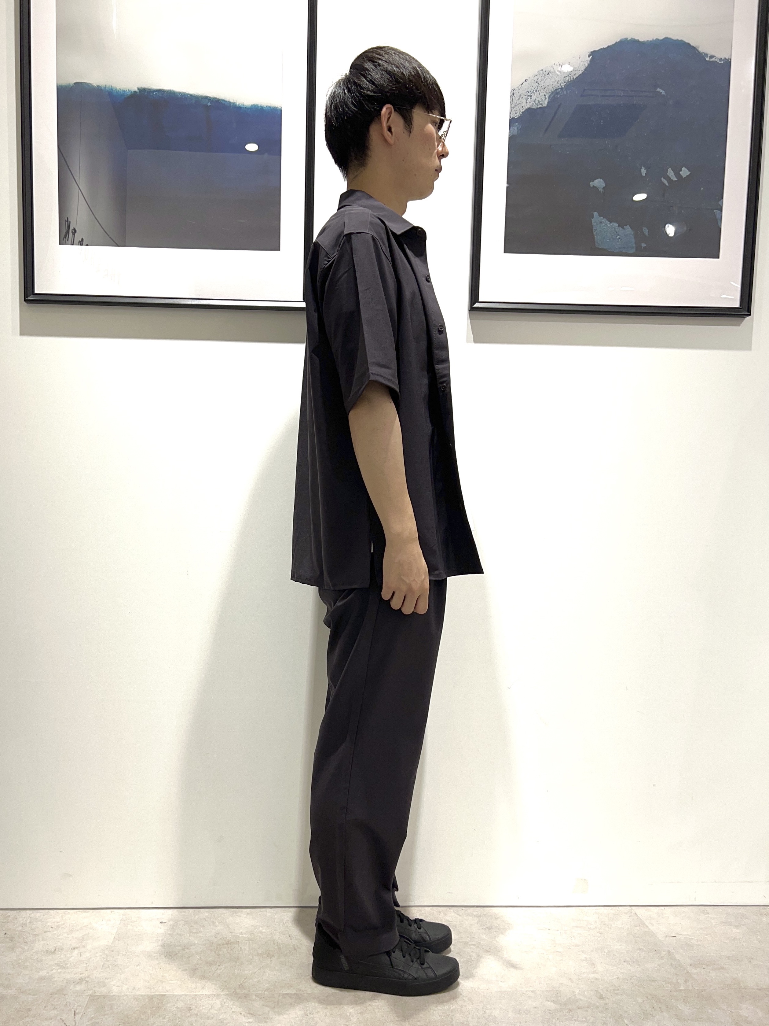 。さんの「THE SHOP TK｜クールウェザー 半袖シャツ 接触冷感／洗濯機OK／セットアップ可」を使ったコーディネート