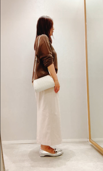 yukiさんの「UNTITLED｜シアーメッシュニット」を使ったコーディネート