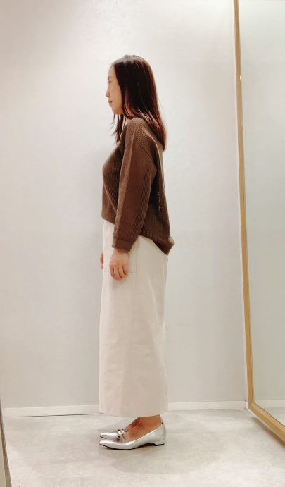yukiさんの「UNTITLED｜シアーメッシュニット」を使ったコーディネート