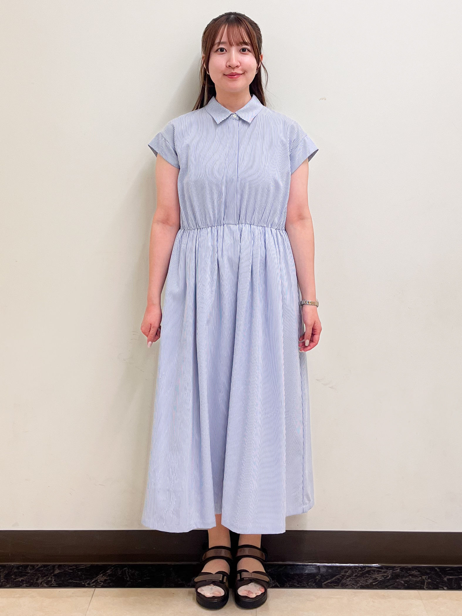 mikikoさんの「Reflect｜シルバービーズショートネックレス」を使ったコーディネート
