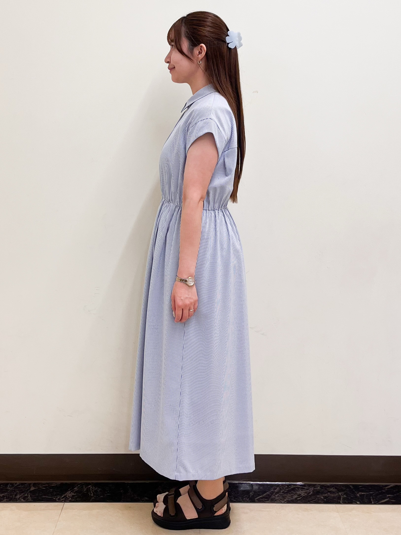 mikikoさんの「Reflect｜シルバービーズショートネックレス」を使ったコーディネート