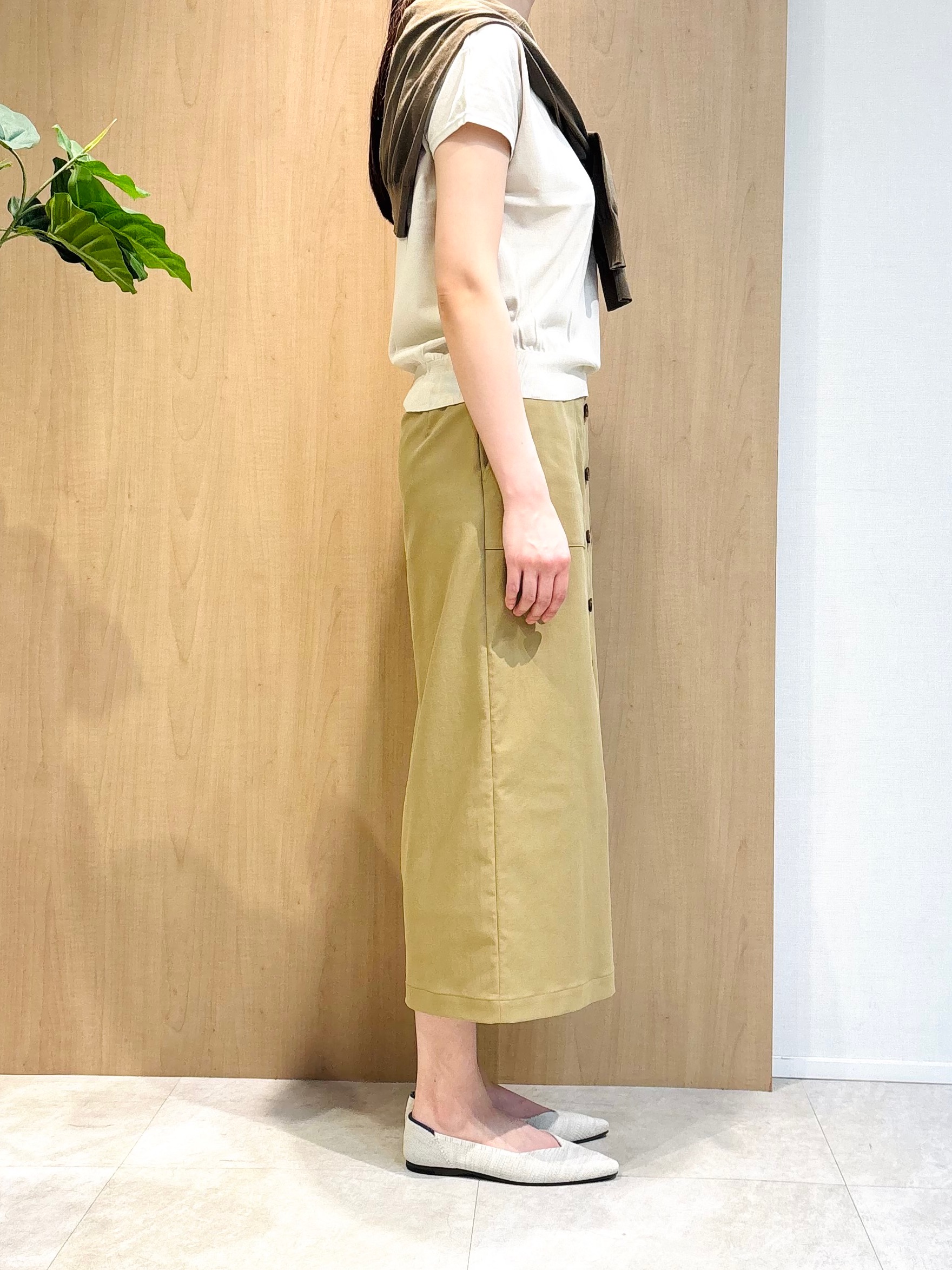 todaさんの「UNTITLED｜【9色展開/アンサンブル可/洗える】コットンベーシックニット」を使ったコーディネート