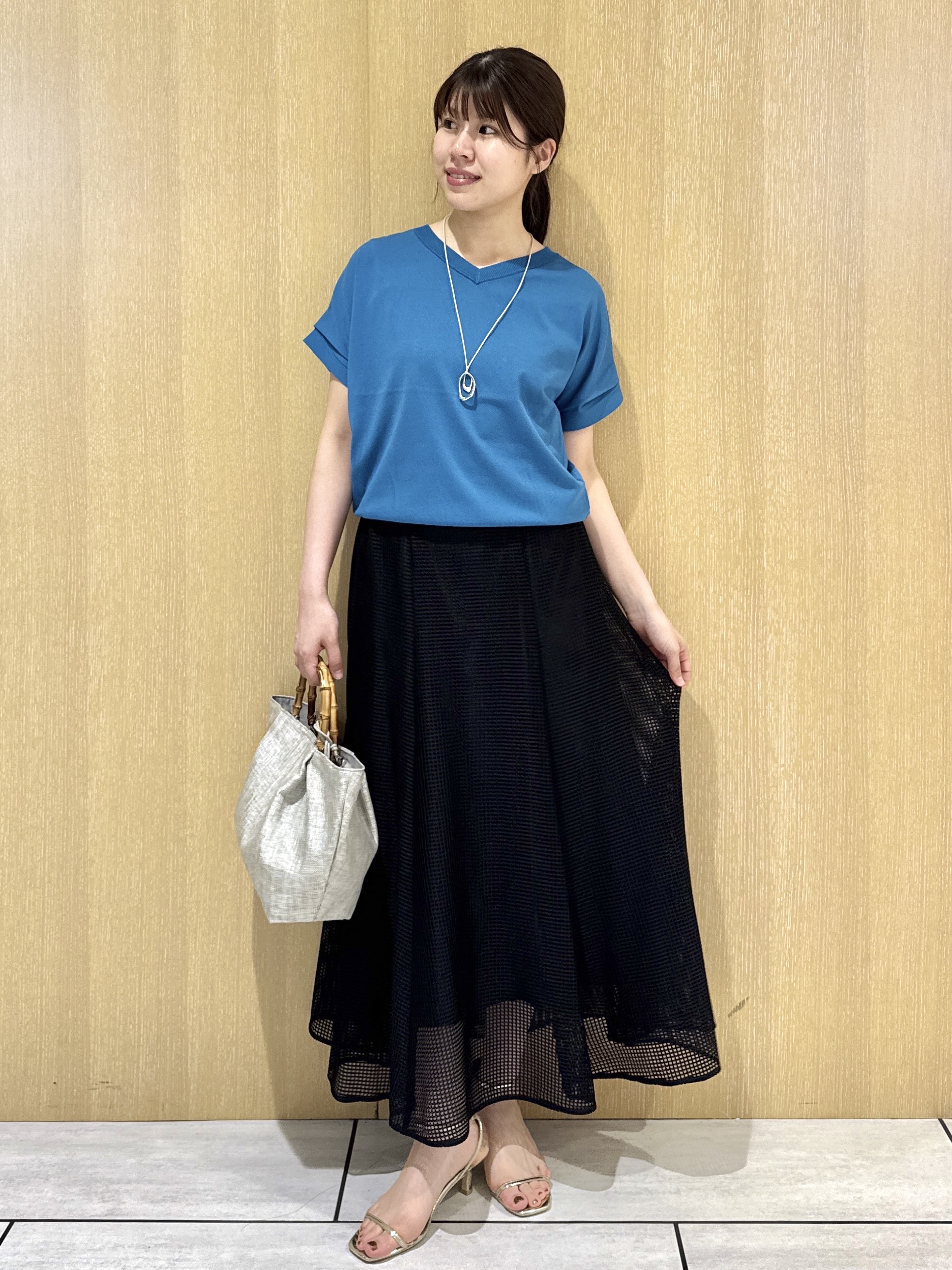 nanaさんの「UNTITLED｜【前後2WAY】ドライタッチコットンプルオーバー」を使ったコーディネート