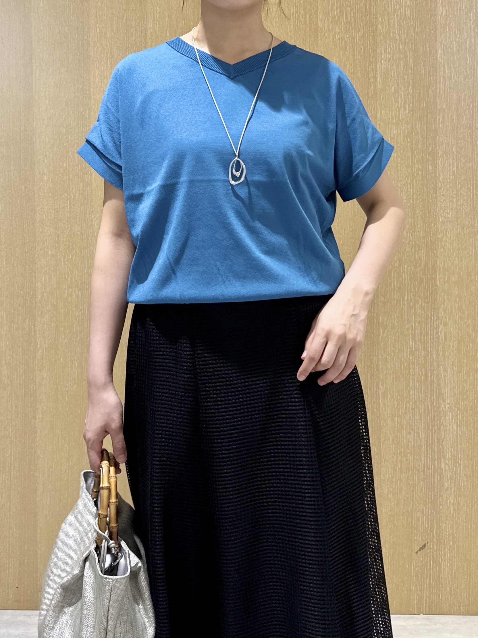nanaさんの「UNTITLED｜【前後2WAY】ドライタッチコットンプルオーバー」を使ったコーディネート
