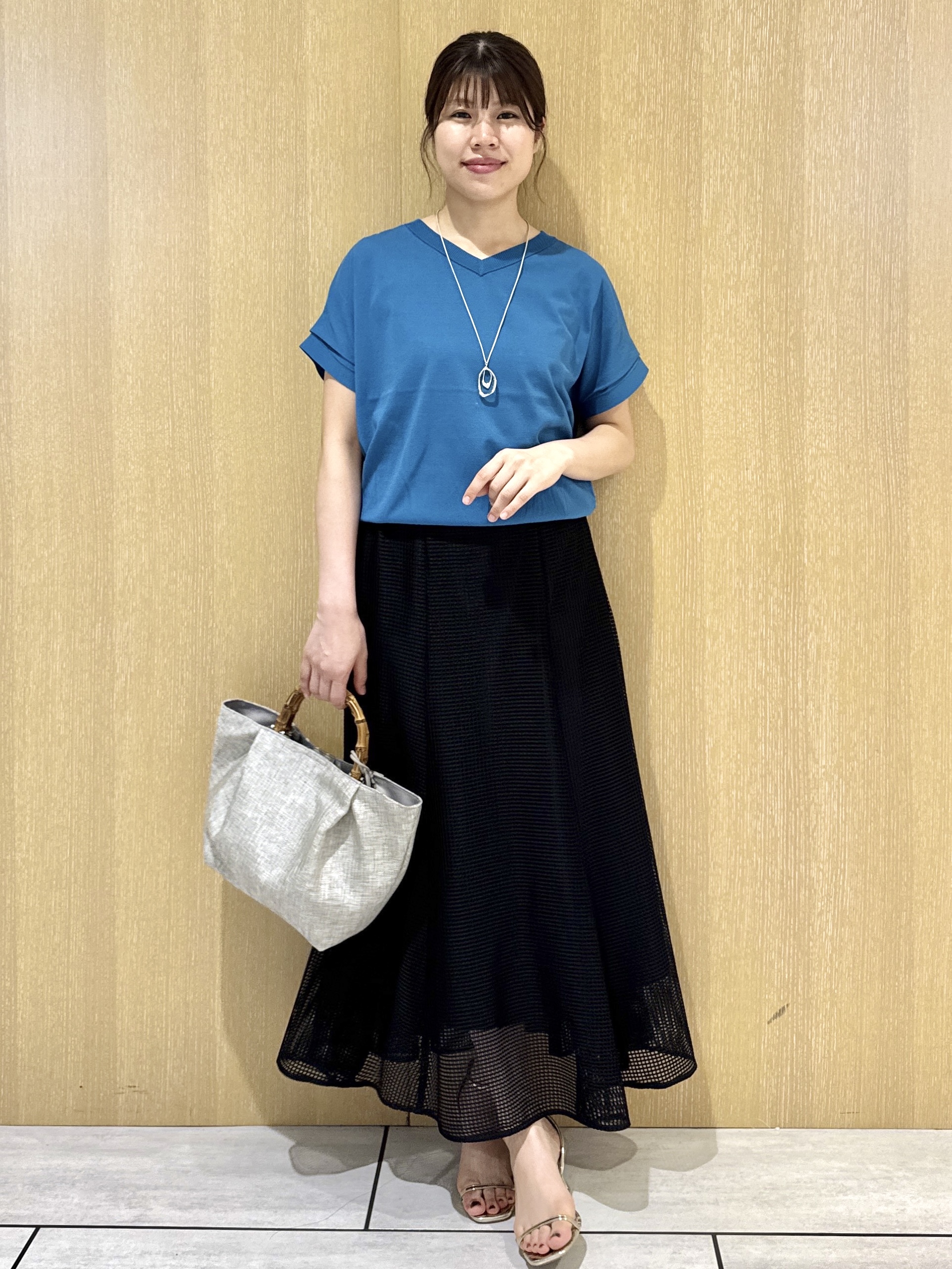 nanaさんの「UNTITLED｜【前後2WAY】ドライタッチコットンプルオーバー」を使ったコーディネート