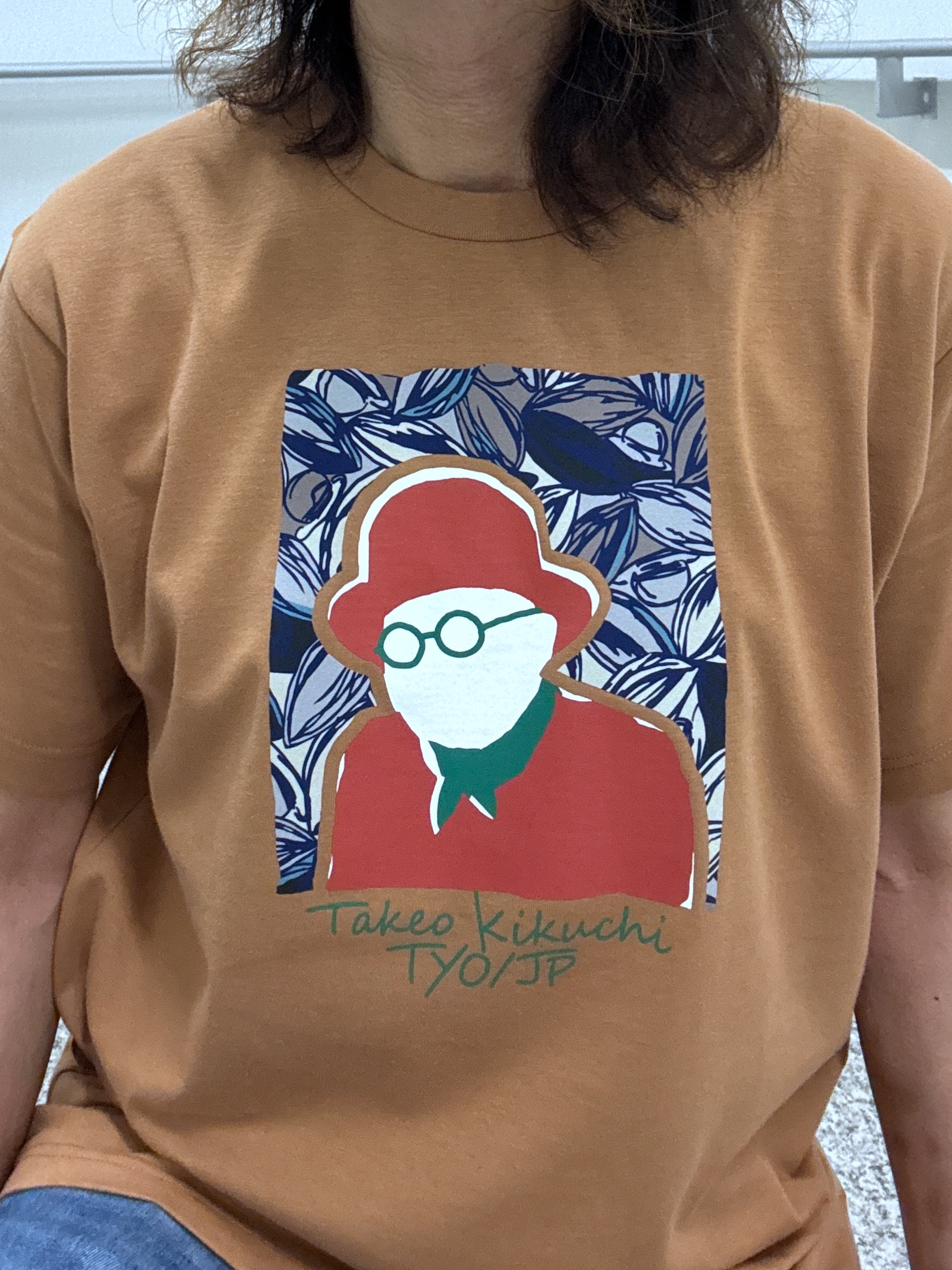おーのさんの「TAKEO KIKUCHI｜ポートレートアートＴシャツ」を使ったコーディネート
