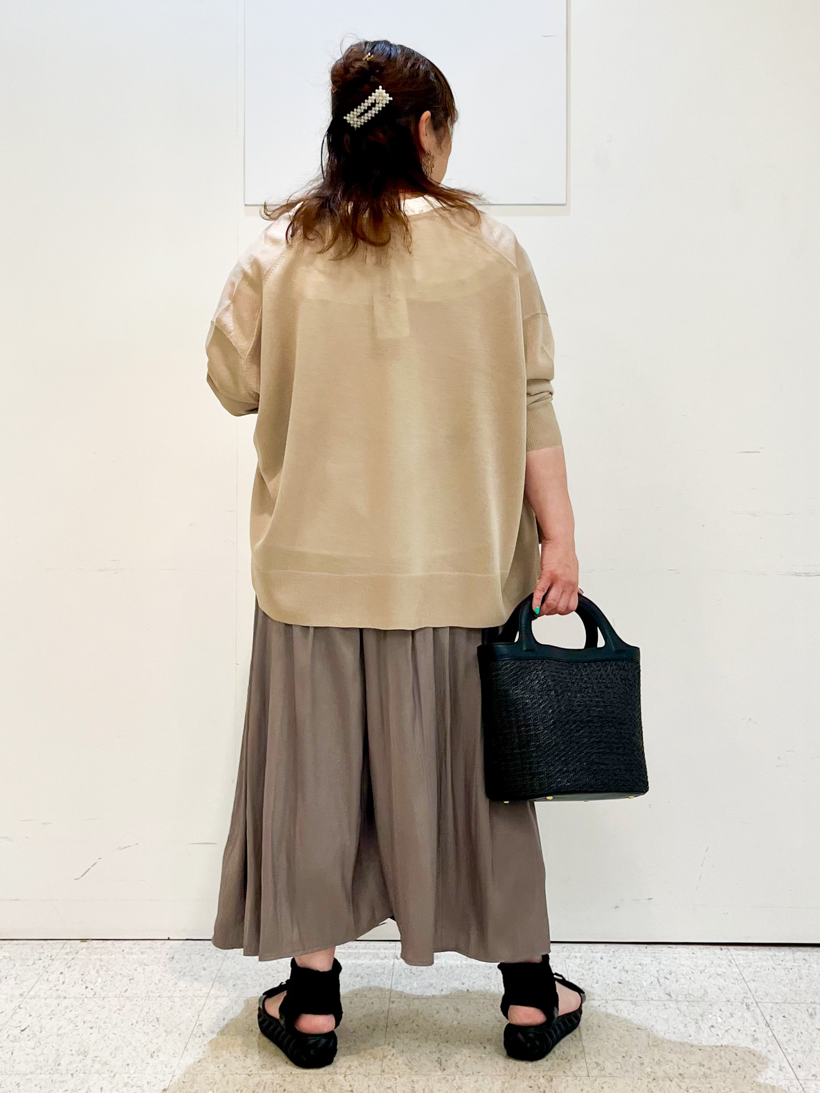 kimmyさんの「Reflect｜【冷房対策に◎】すっきり見え着流しカーディガン」を使ったコーディネート