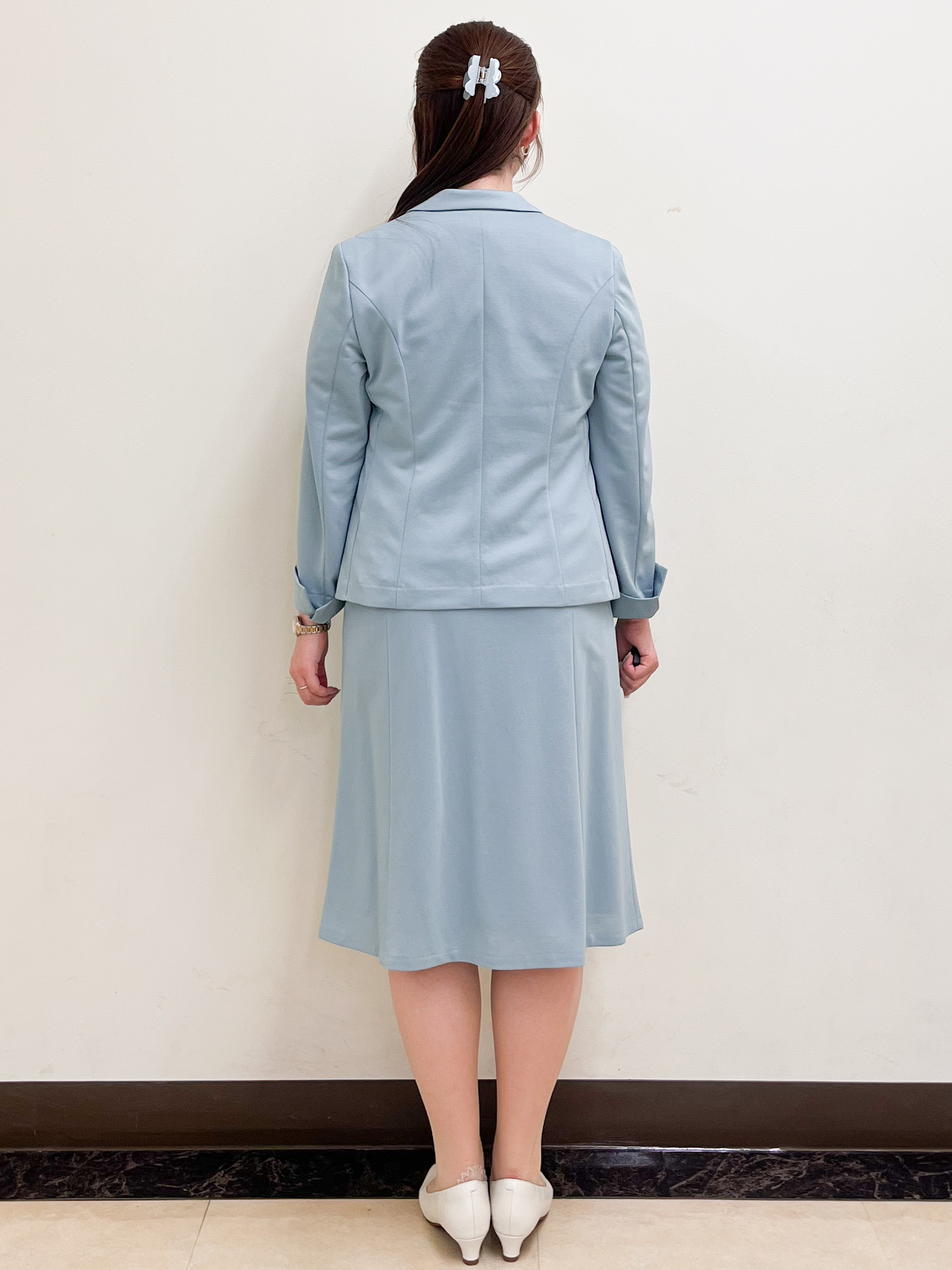 mikikoさんの「Reflect｜【SS-4Lサイズ／UVカット／接触冷感】匠ジャケット／ベーシックテーラード」を使ったコーディネート
