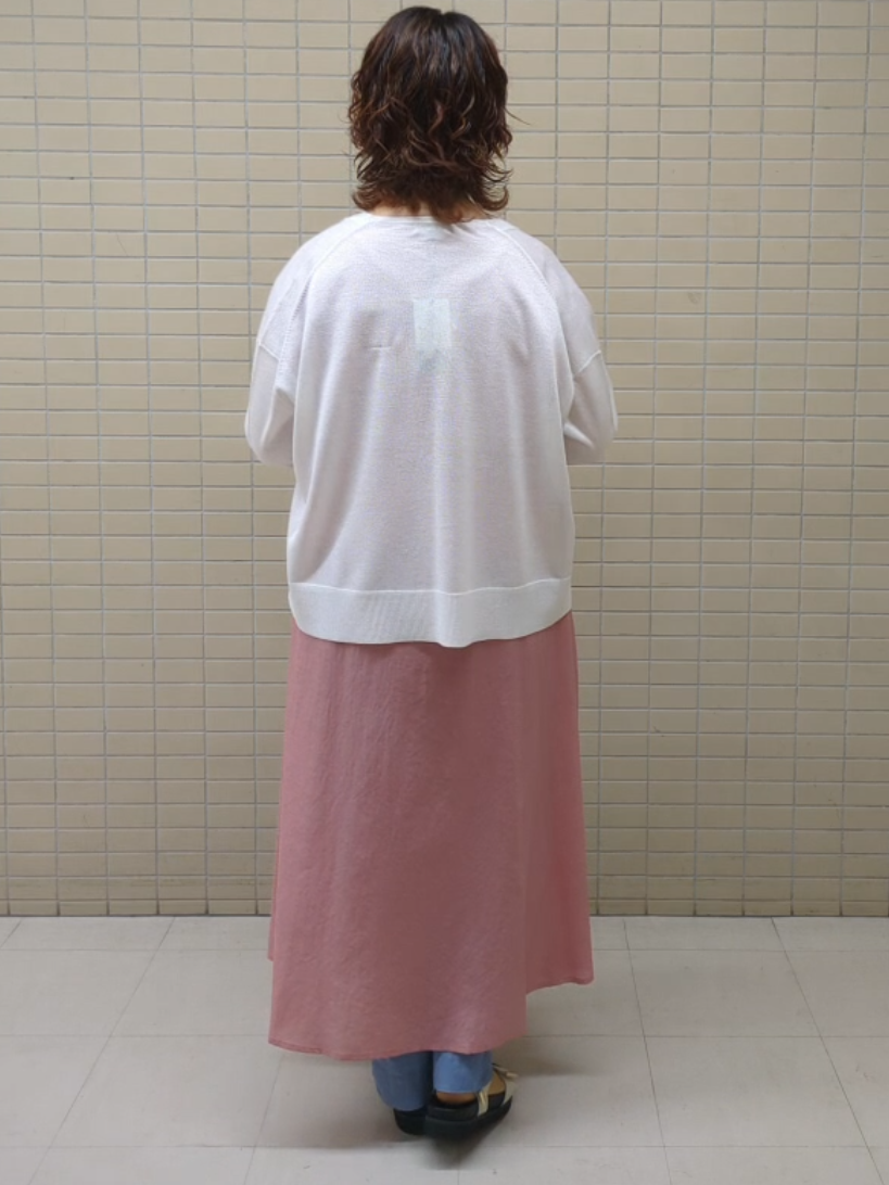 ハム太郎さんの「Reflect｜【通気性あり／涼しい／マシンウォッシャブル】フロントボタンワンピース」を使ったコーディネート