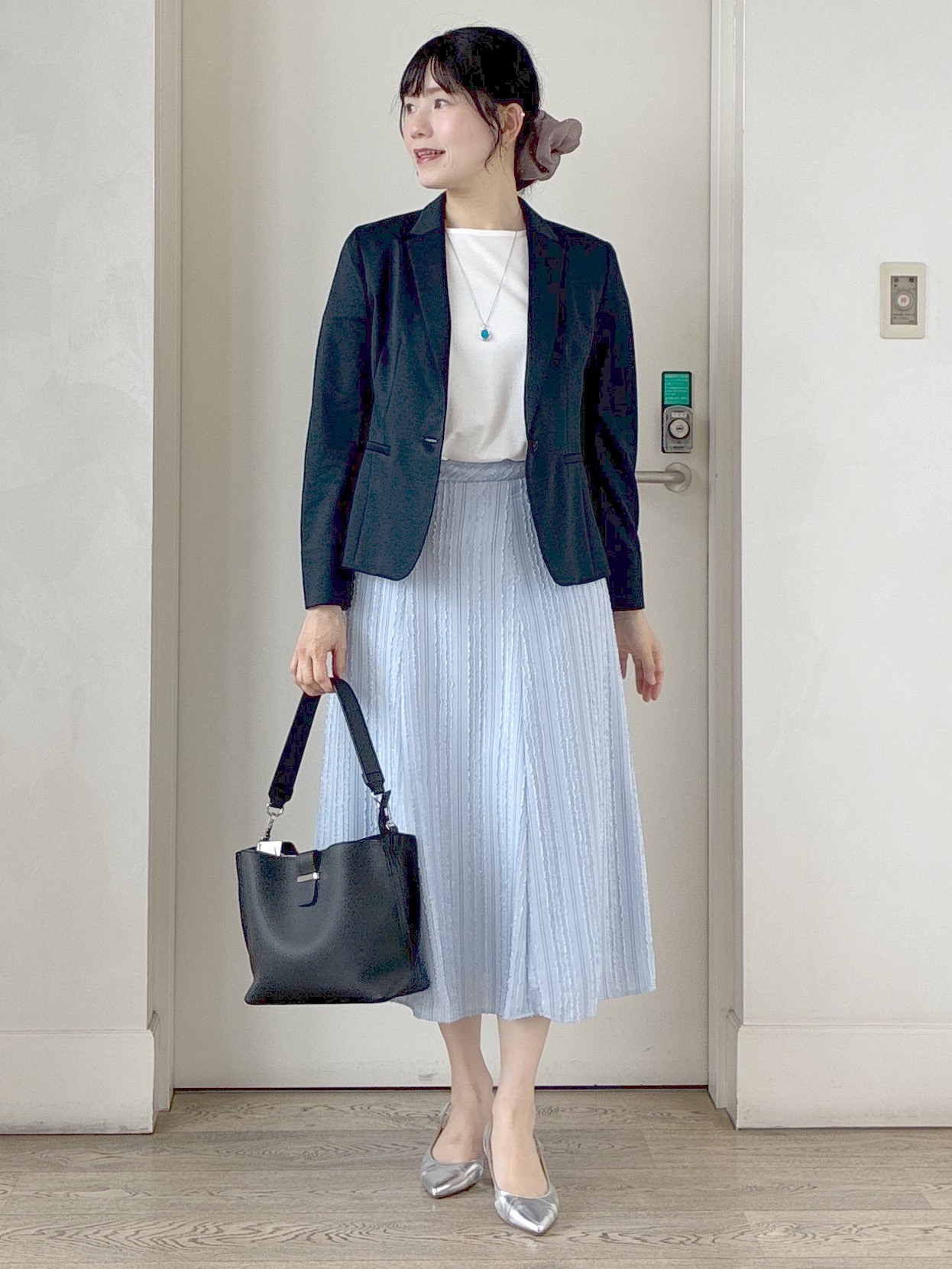  beni_gingerさんの「Reflect｜【SS-4Lサイズ／UVカット／接触冷感】匠ジャケット／ベーシックテーラード」を使ったコーディネート