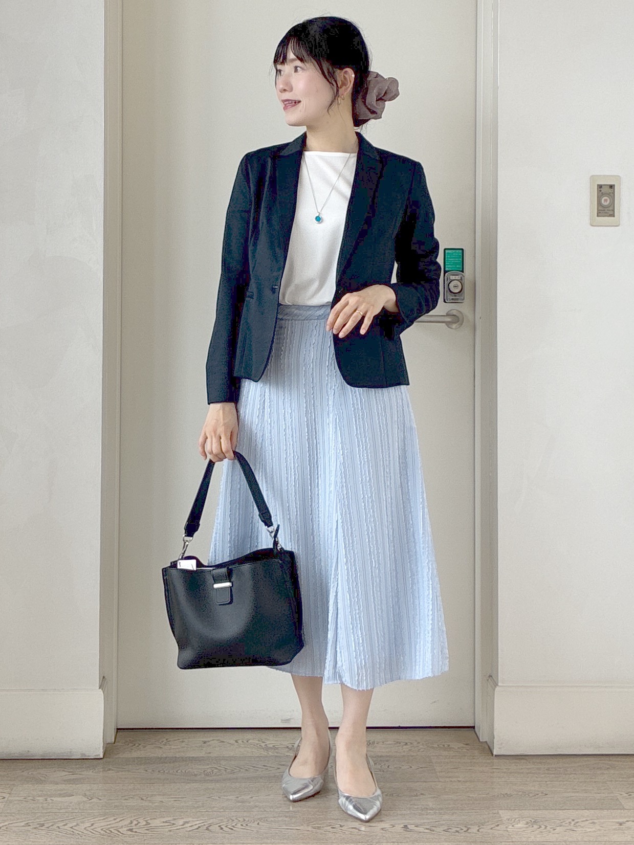  beni_gingerさんの「Reflect｜【SS-4Lサイズ／UVカット／接触冷感】匠ジャケット／ベーシックテーラード」を使ったコーディネート