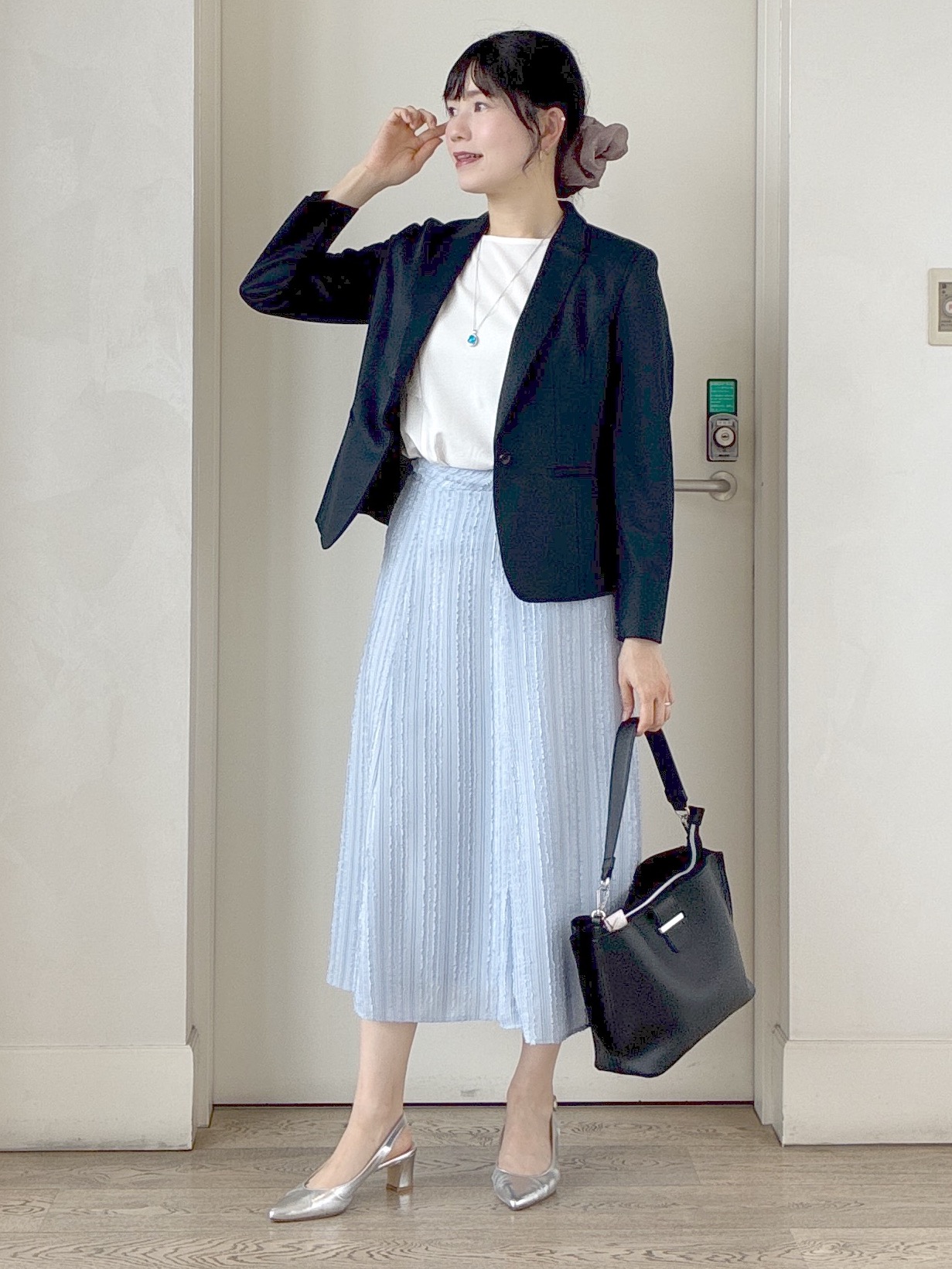  beni_gingerさんの「Reflect｜【SS-4Lサイズ／UVカット／接触冷感】匠ジャケット／ベーシックテーラード」を使ったコーディネート