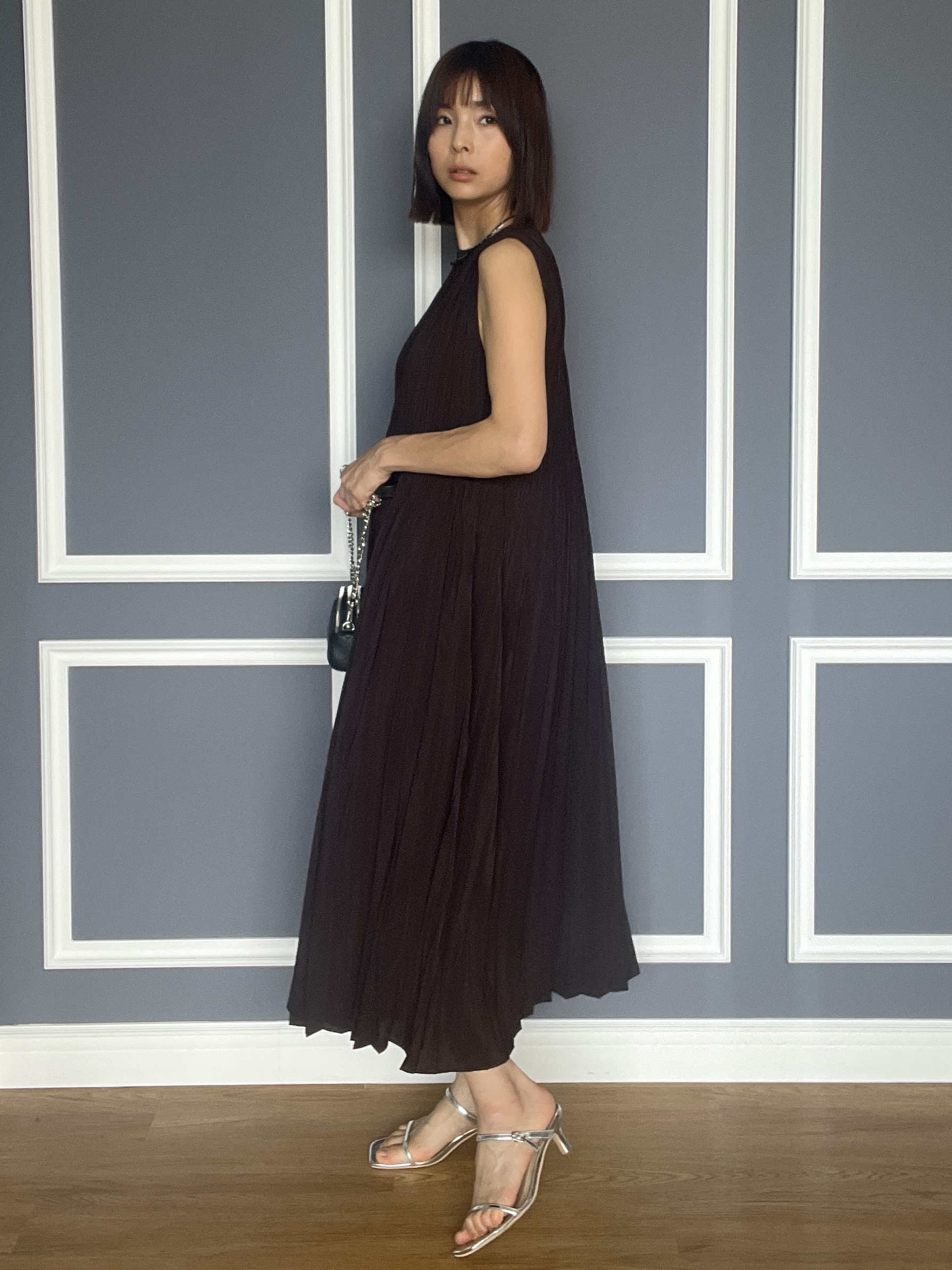 misaさんの「DRESSTERIOR｜【otonaMUSE5月号掲載】スキニーベルトサンダル」を使ったコーディネート