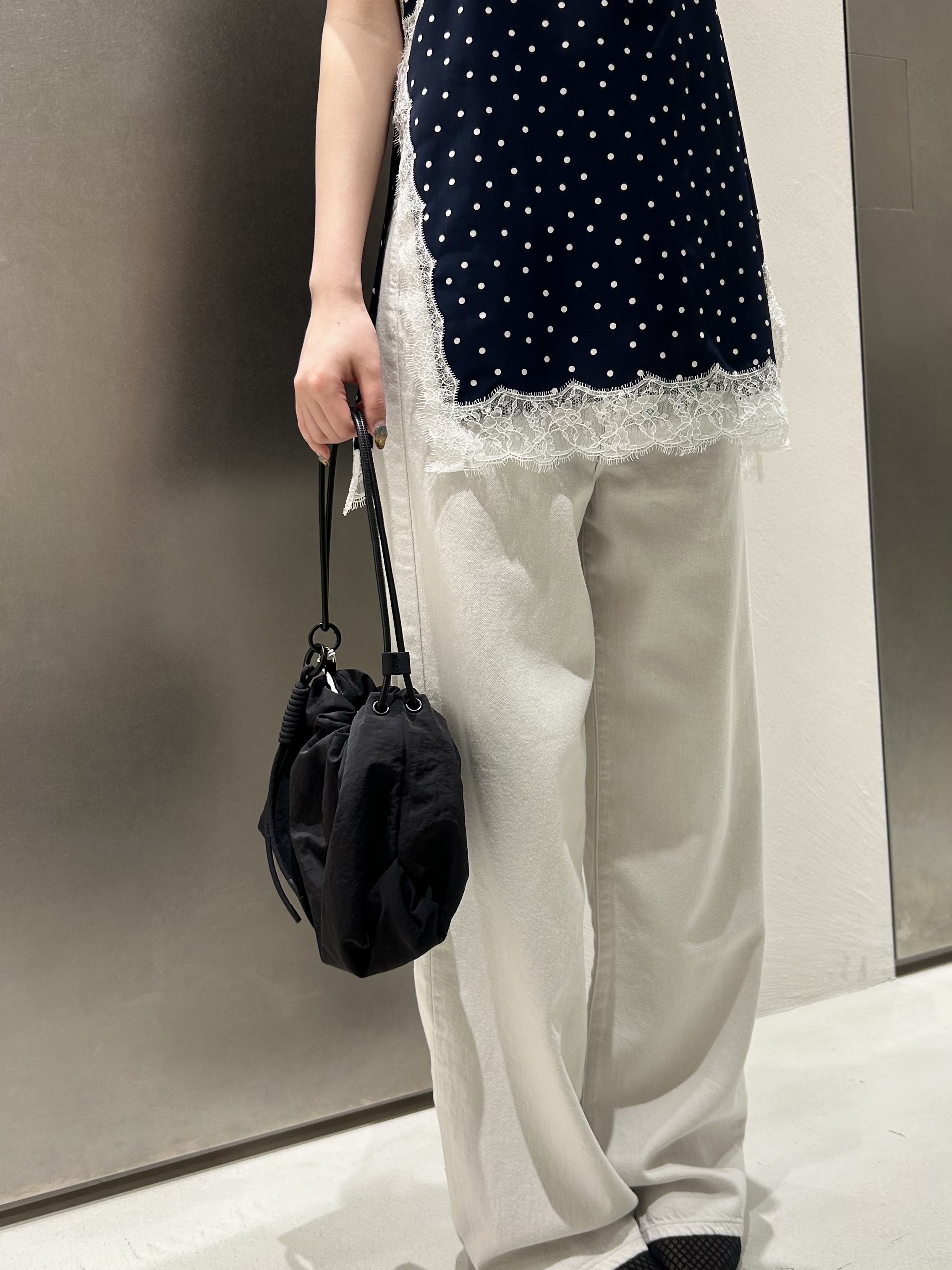 miniさんの「CODE A｜M everyday rib button tee」を使ったコーディネート