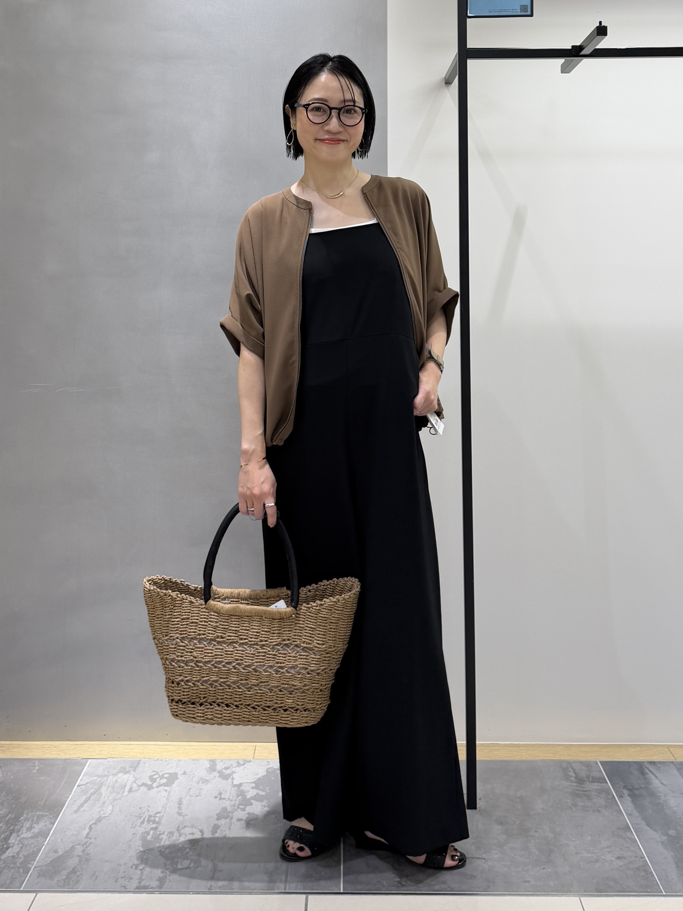 shihoさんの「INDIVI｜【着る日傘】キャミソールサロペット」を使ったコーディネート