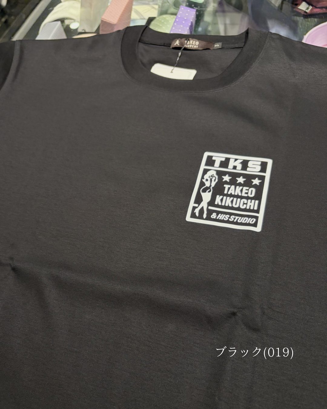 小南大和さんの「TAKEO KIKUCHI｜【BOWLER HAT LABEL】アイスクリアコットン ピンナップガール 半袖Tシャツ」を使ったコーディネート