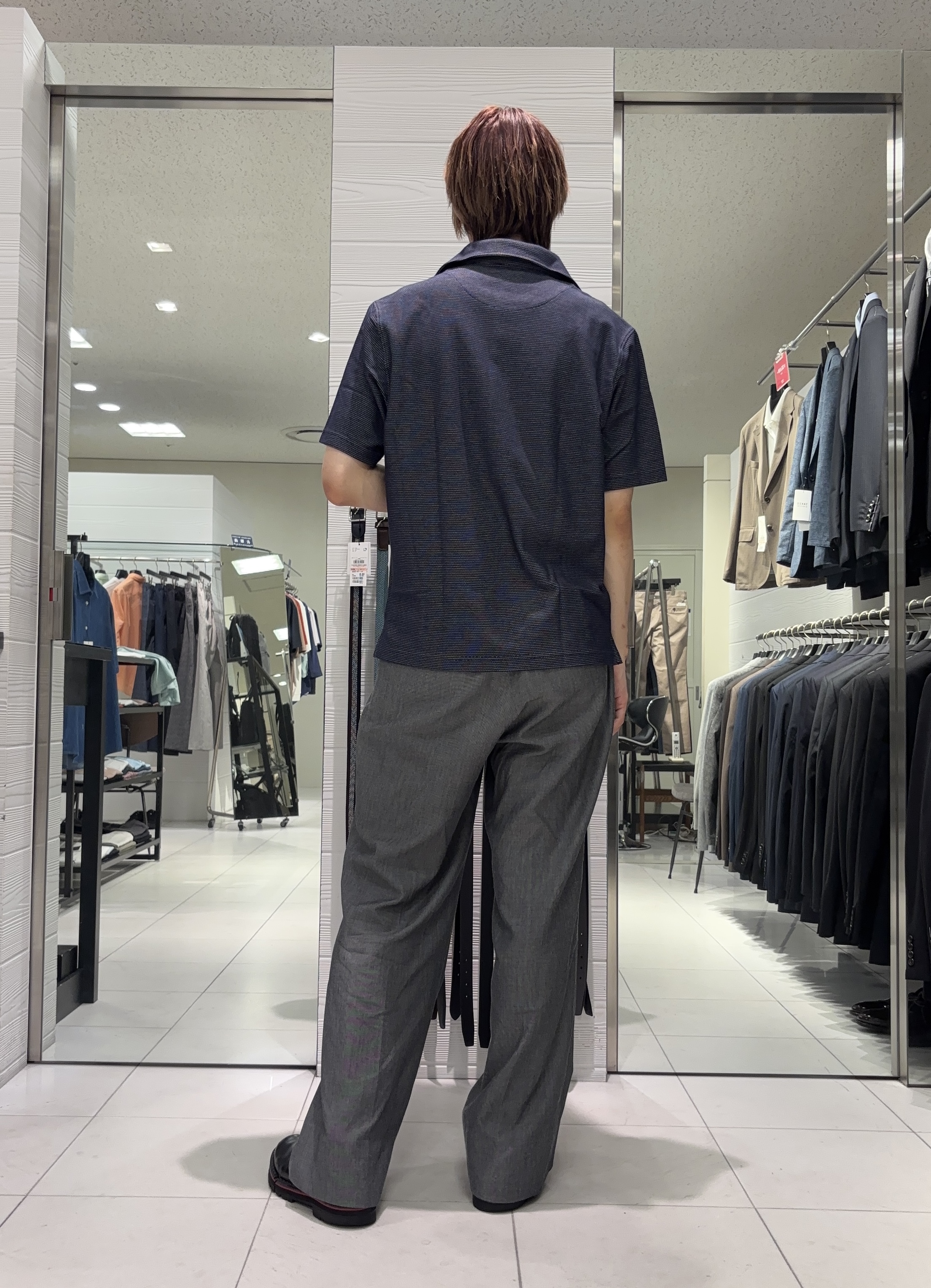 こうへいさんの「TAKEO KIKUCHI｜【抗菌防臭】ステイフレッシュ ポロシャツ」を使ったコーディネート