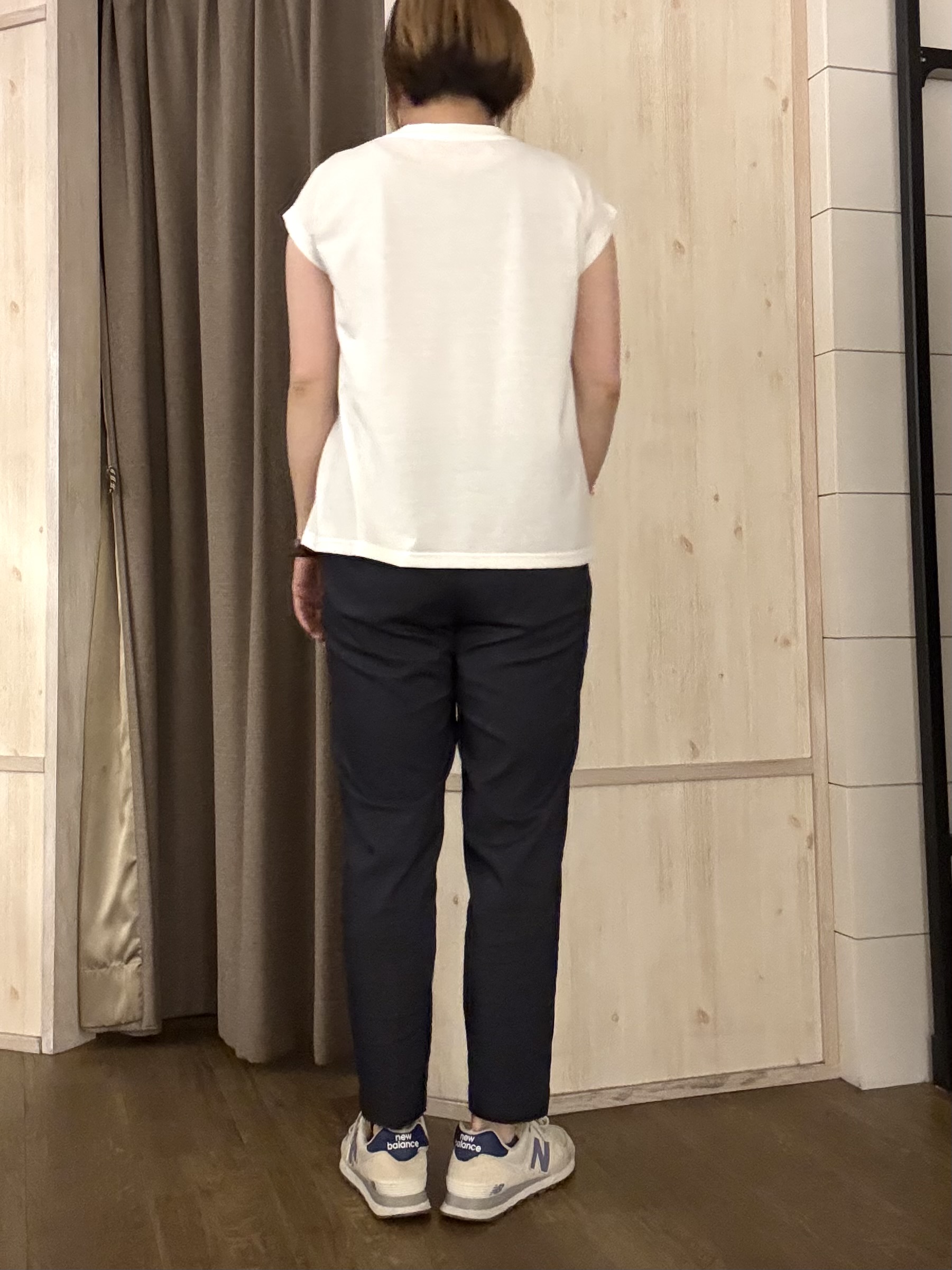 aiさんの「THE SHOP TK｜オーガンジー刺繍Tシャツ」を使ったコーディネート