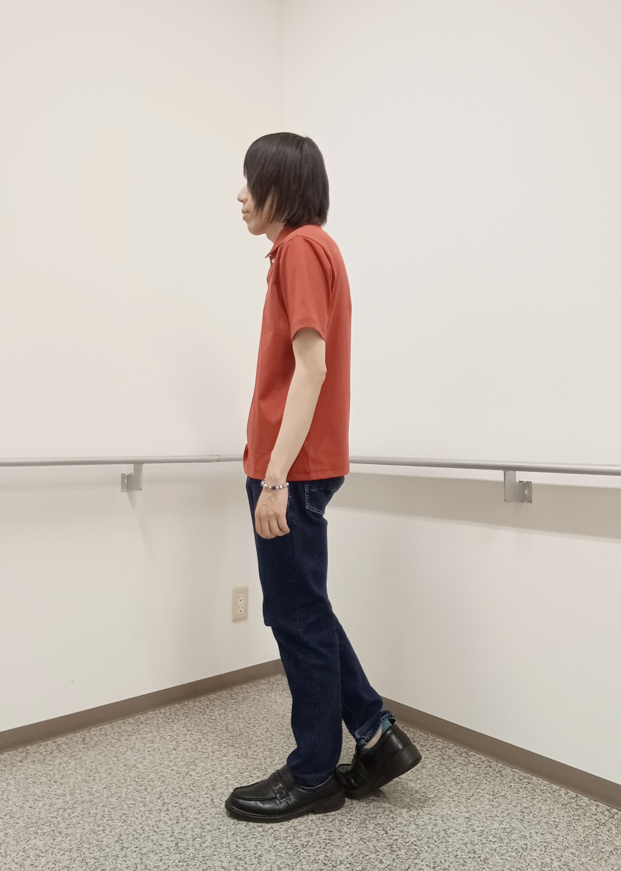moritaさんの「TAKEO KIKUCHI｜【接触冷感】アイスクリアコットン ワンポイント ポロシャツ」を使ったコーディネート