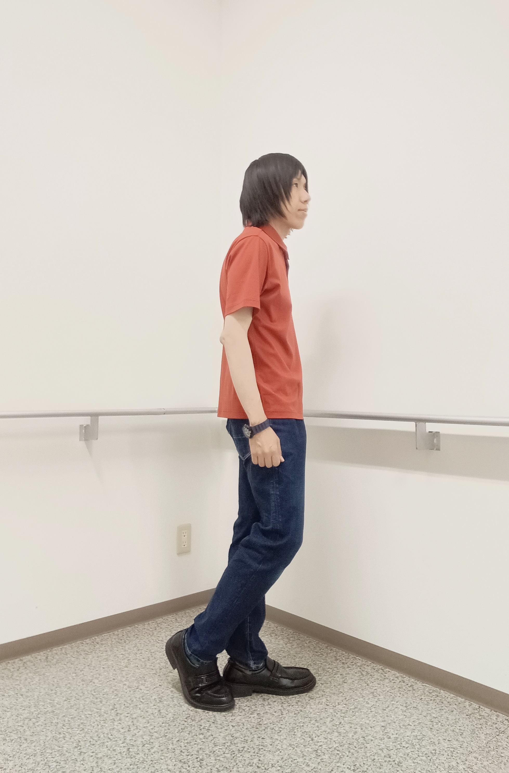 moritaさんの「TAKEO KIKUCHI｜【接触冷感】アイスクリアコットン ワンポイント ポロシャツ」を使ったコーディネート