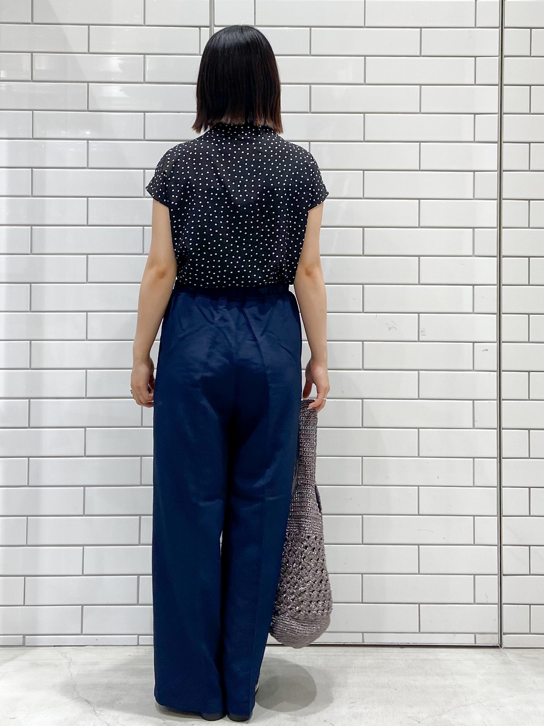 kimiさんの「OPAQUE.CLIP｜ドットボウタイブラウス【洗濯機OK】」を使ったコーディネート