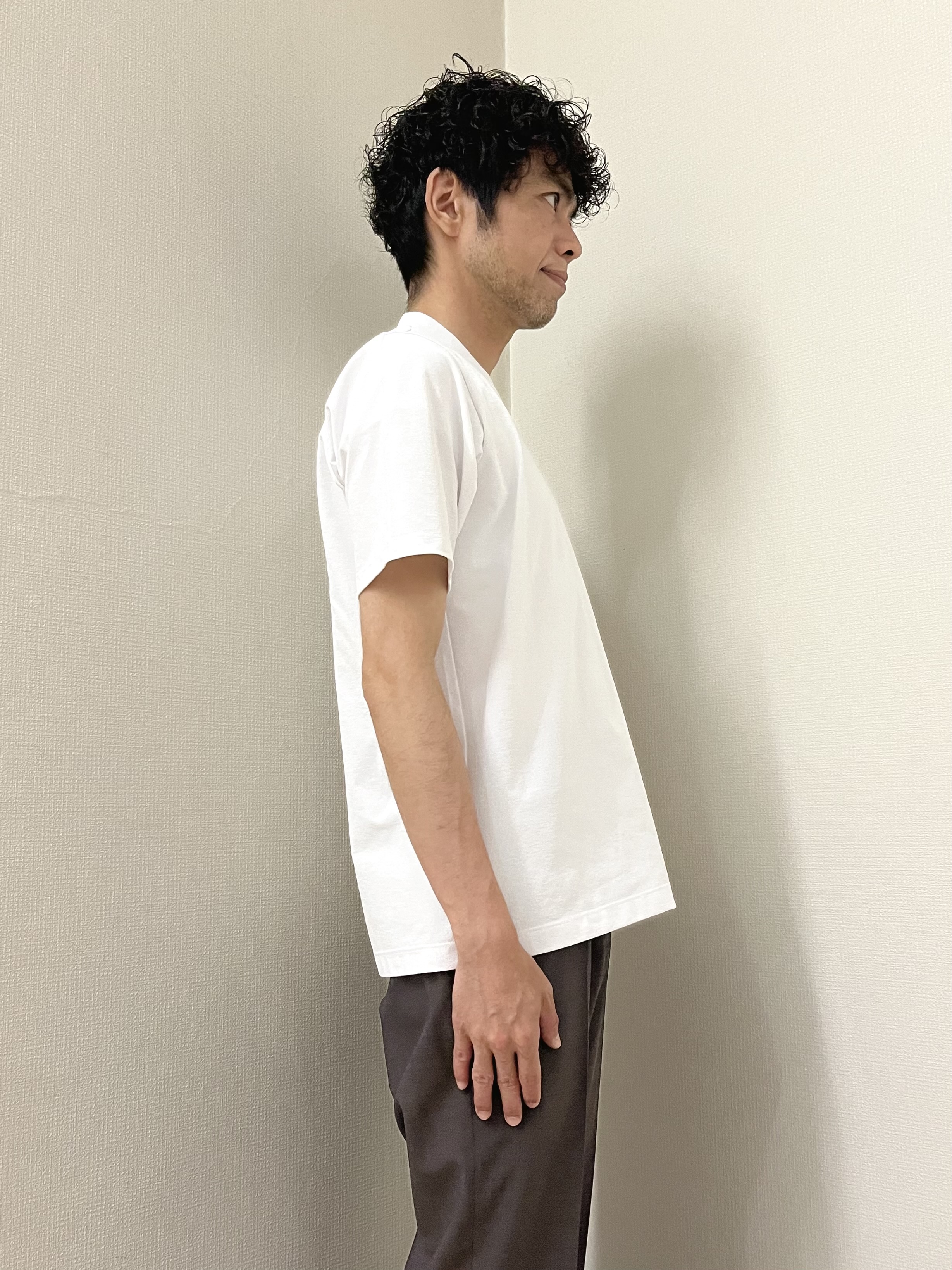 URAさんの「TAKEO KIKUCHI｜【BOWLER HAT LABEL】TWトロピカルシャンブレー JAZZジャケット」を使ったコーディネート