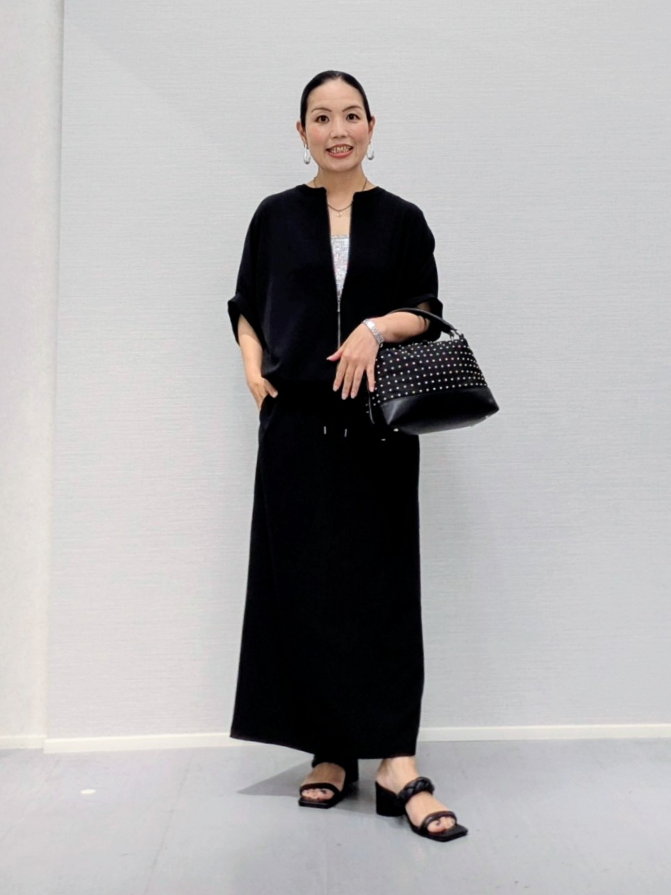 makkyさんの「UNTITLED｜【着る日傘】ドルマンフォルムブルゾン」を使ったコーディネート