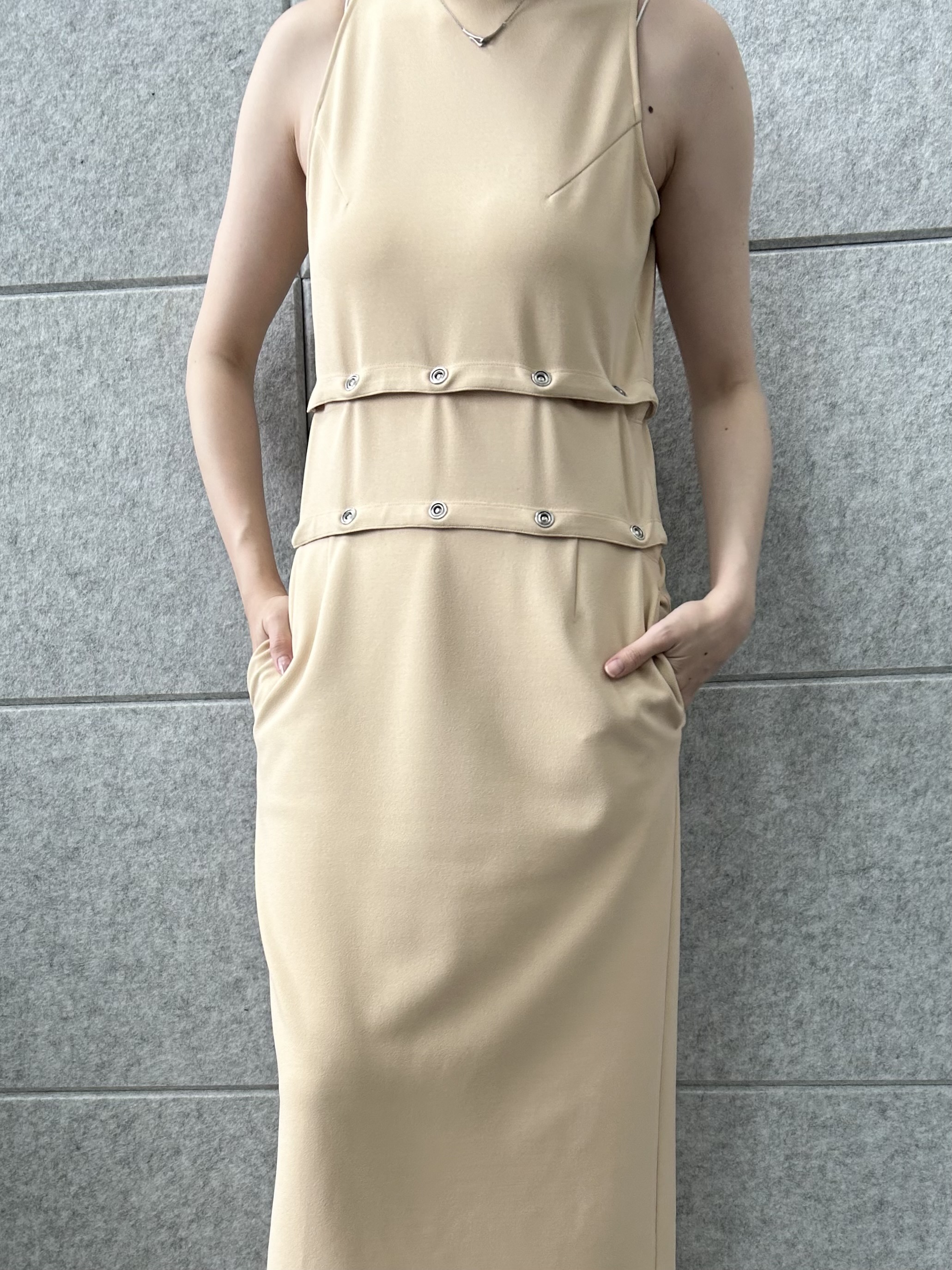 honoka Aさんの「CODE A｜modular split dress」を使ったコーディネート