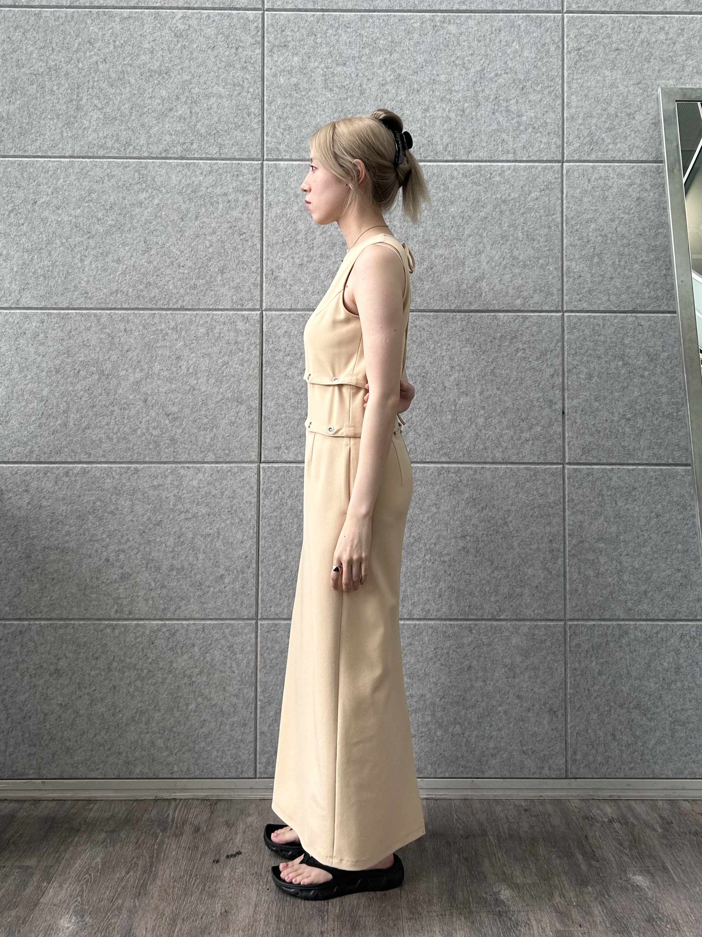 honoka Aさんの「CODE A｜modular split dress」を使ったコーディネート
