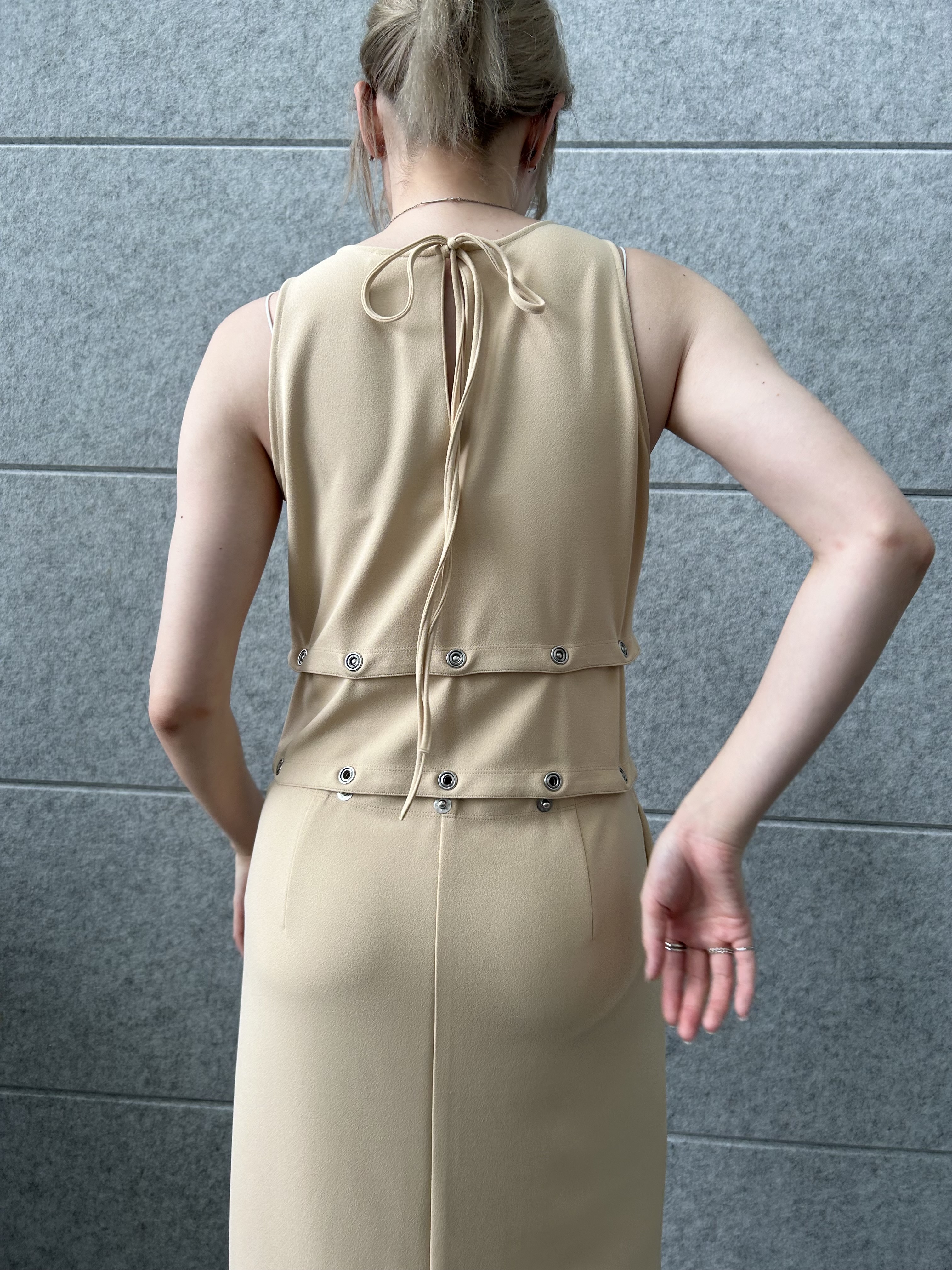 honoka Aさんの「CODE A｜modular split dress」を使ったコーディネート