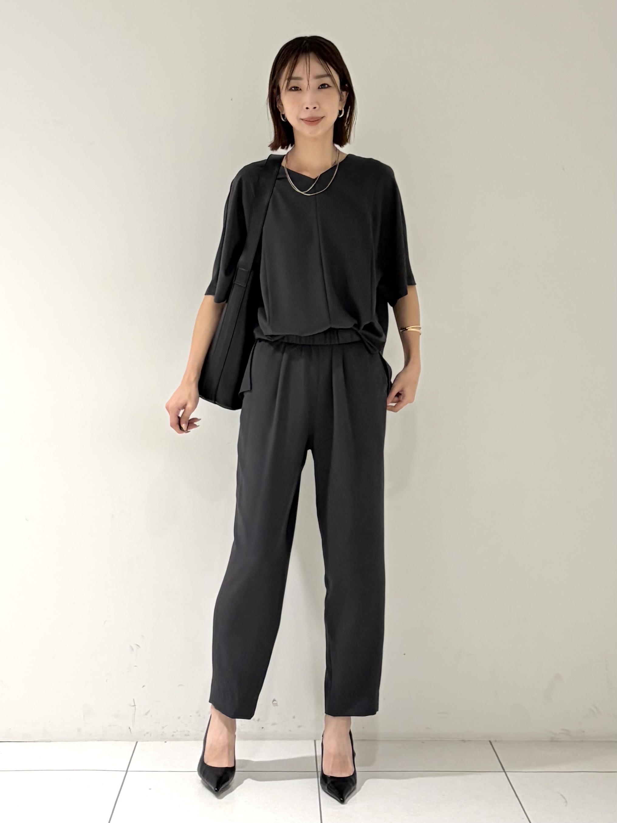 shioriさんの「INDIVI｜【着る日傘】ドルマントップス」を使ったコーディネート