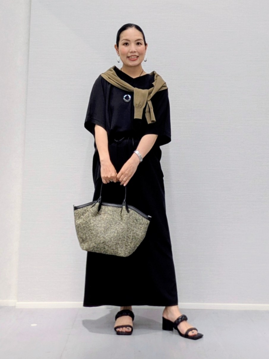 makkyさんの「UNTITLED｜【9色展開/アンサンブル可】コットンクルーネックカーディガン」を使ったコーディネート