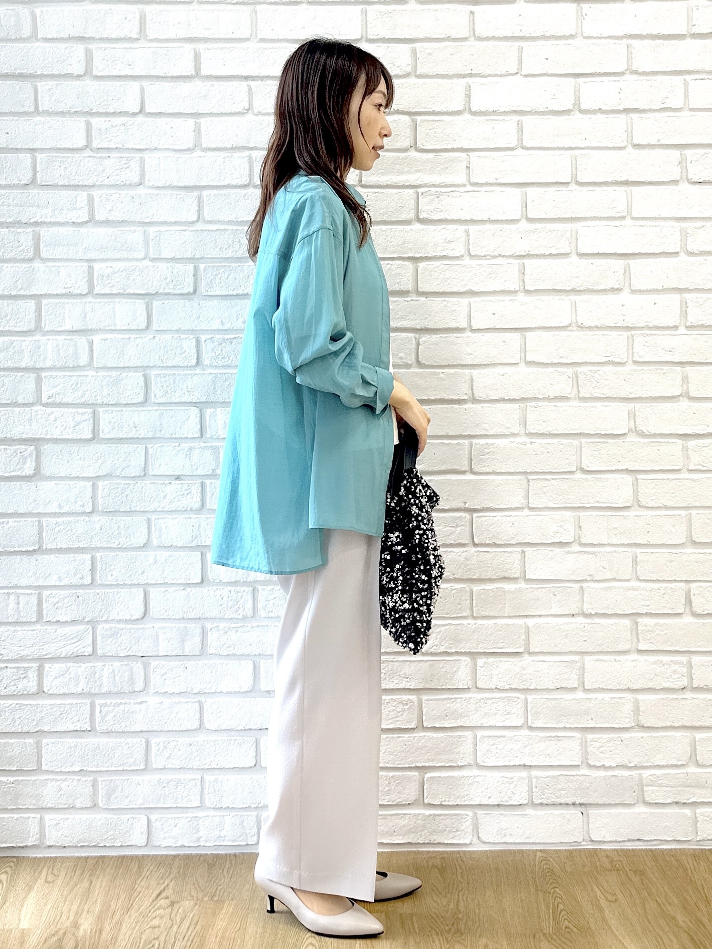 Miwaさんの「UNTITLED｜【ステンレスチェーン】馬蹄チャームトップ」を使ったコーディネート