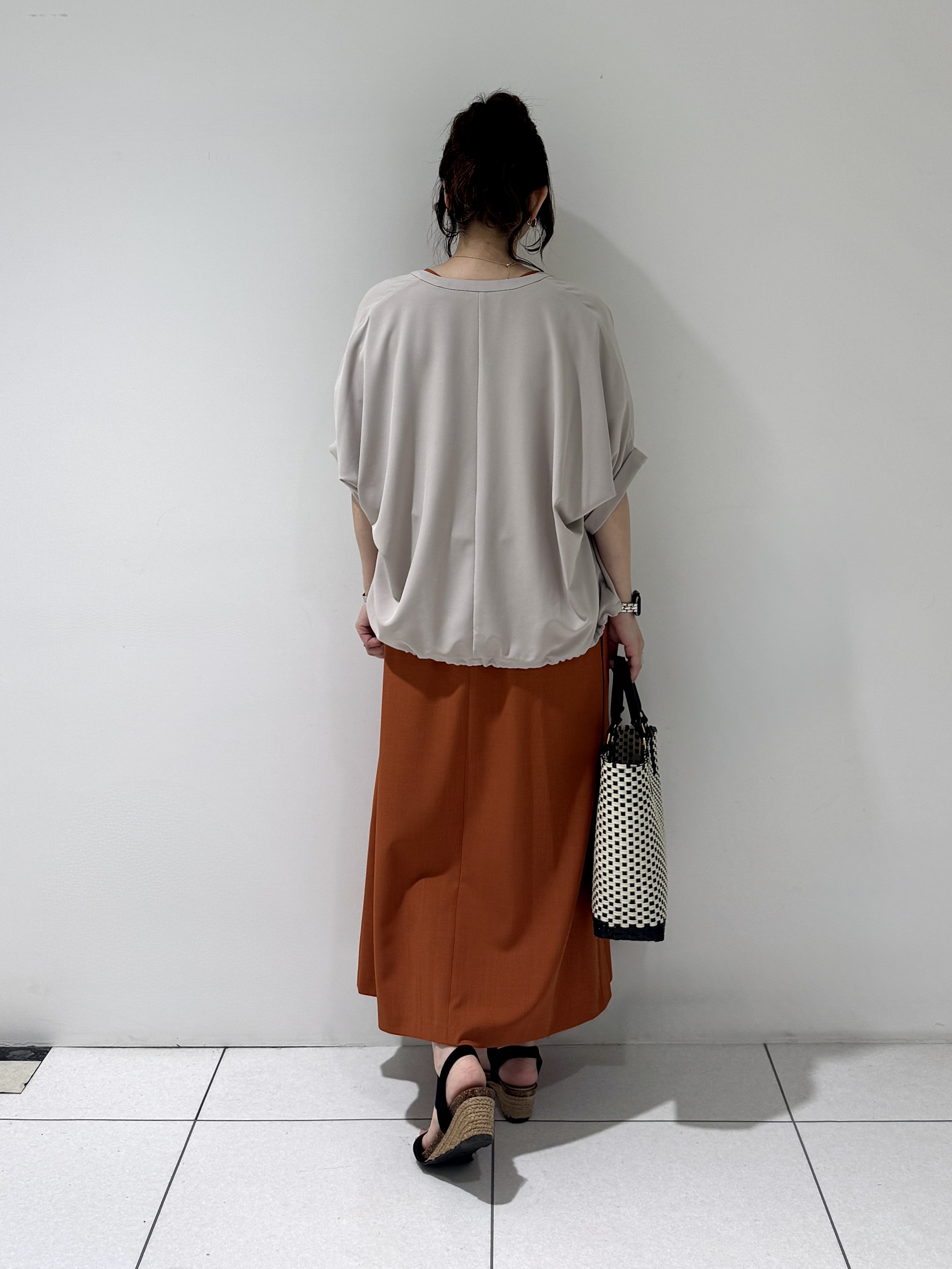 そんさんの「INDIVI｜【着る日傘】ドルマンフォルムブルゾン」を使ったコーディネート