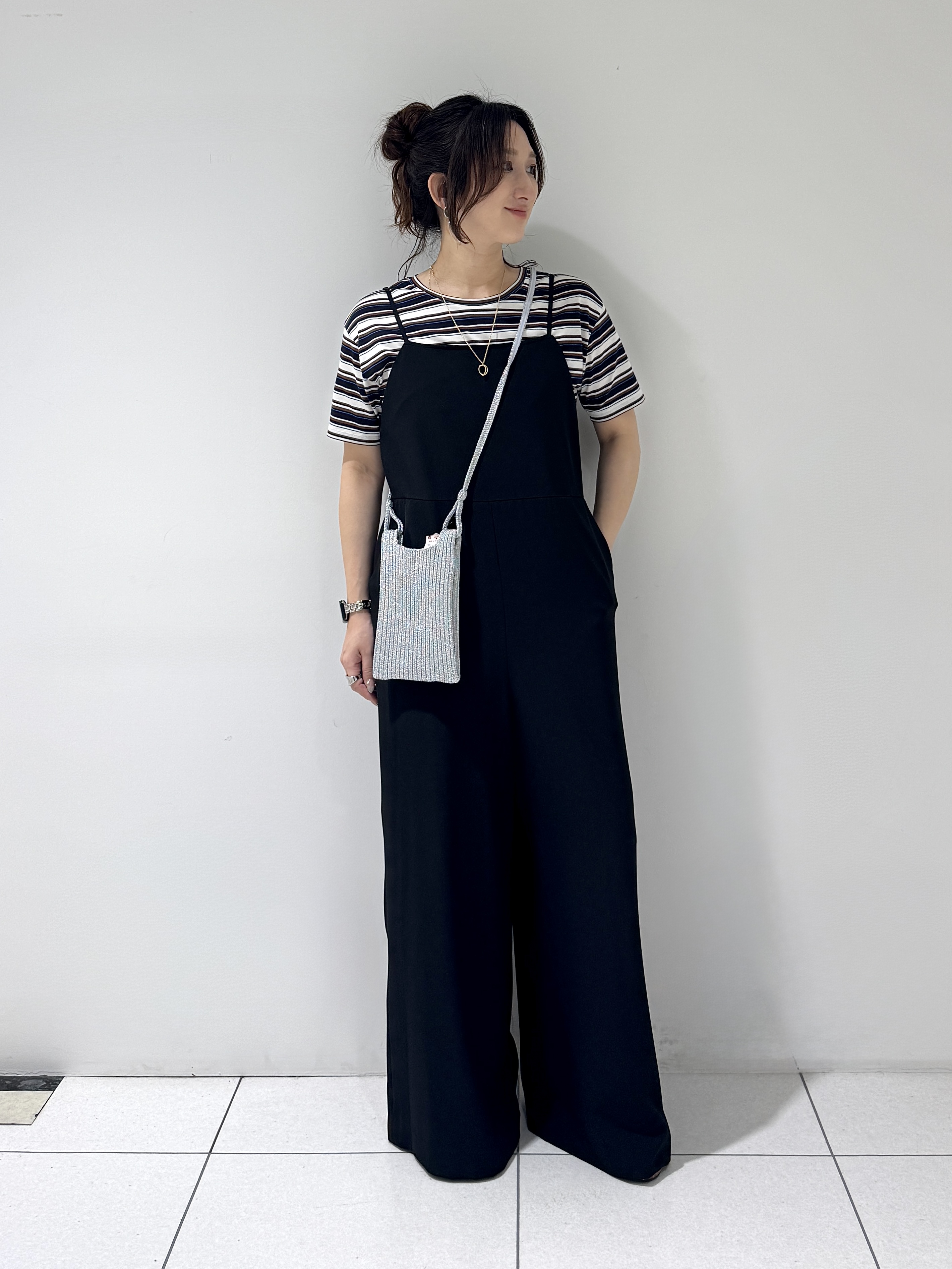 そんさんの「INDIVI｜【着る日傘】ドルマンフォルムブルゾン」を使ったコーディネート