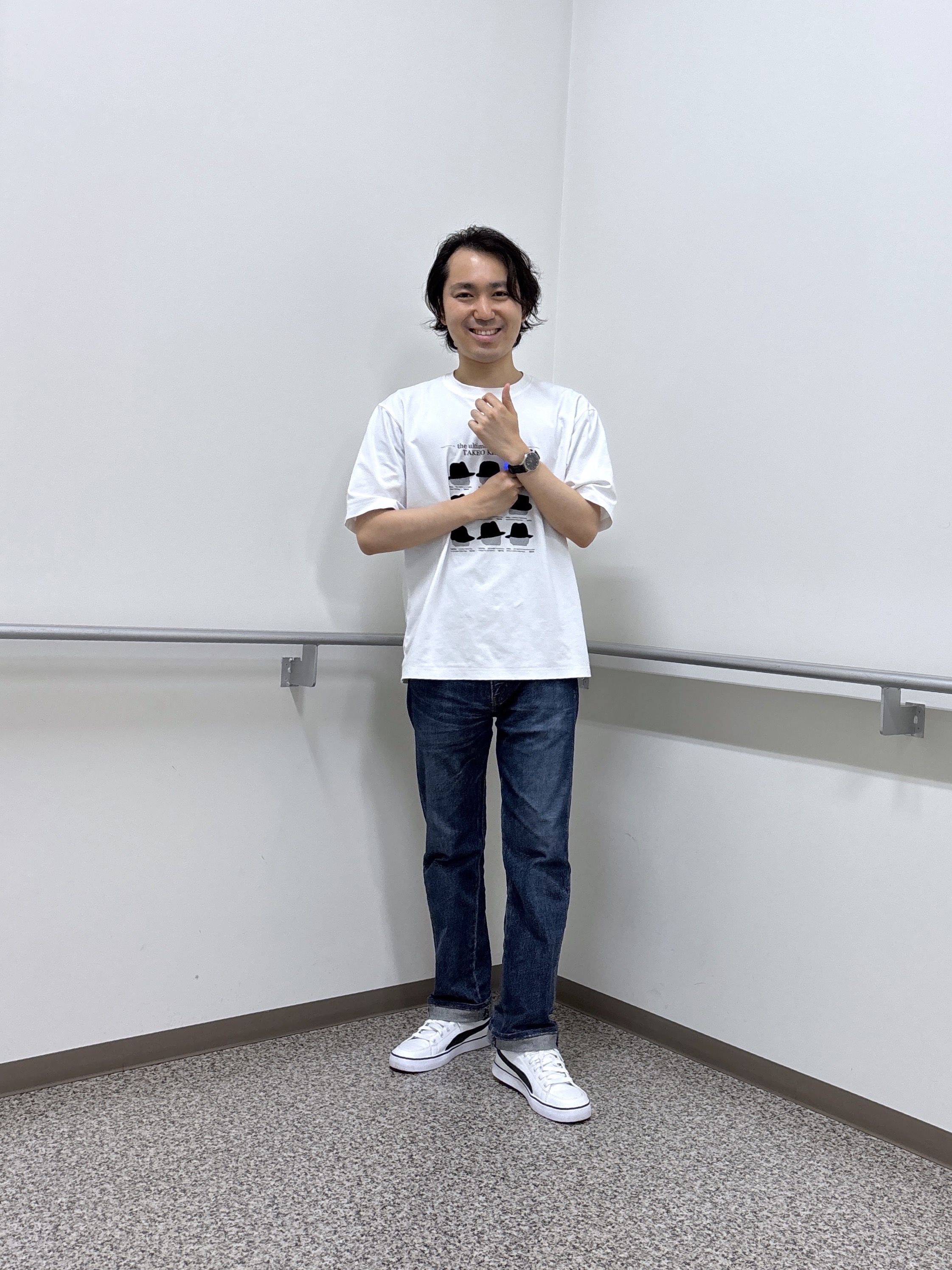 KEIさんの「TAKEO KIKUCHI｜【Begin5月号掲載/通気性】トリコットサッカー ジャケット」を使ったコーディネート