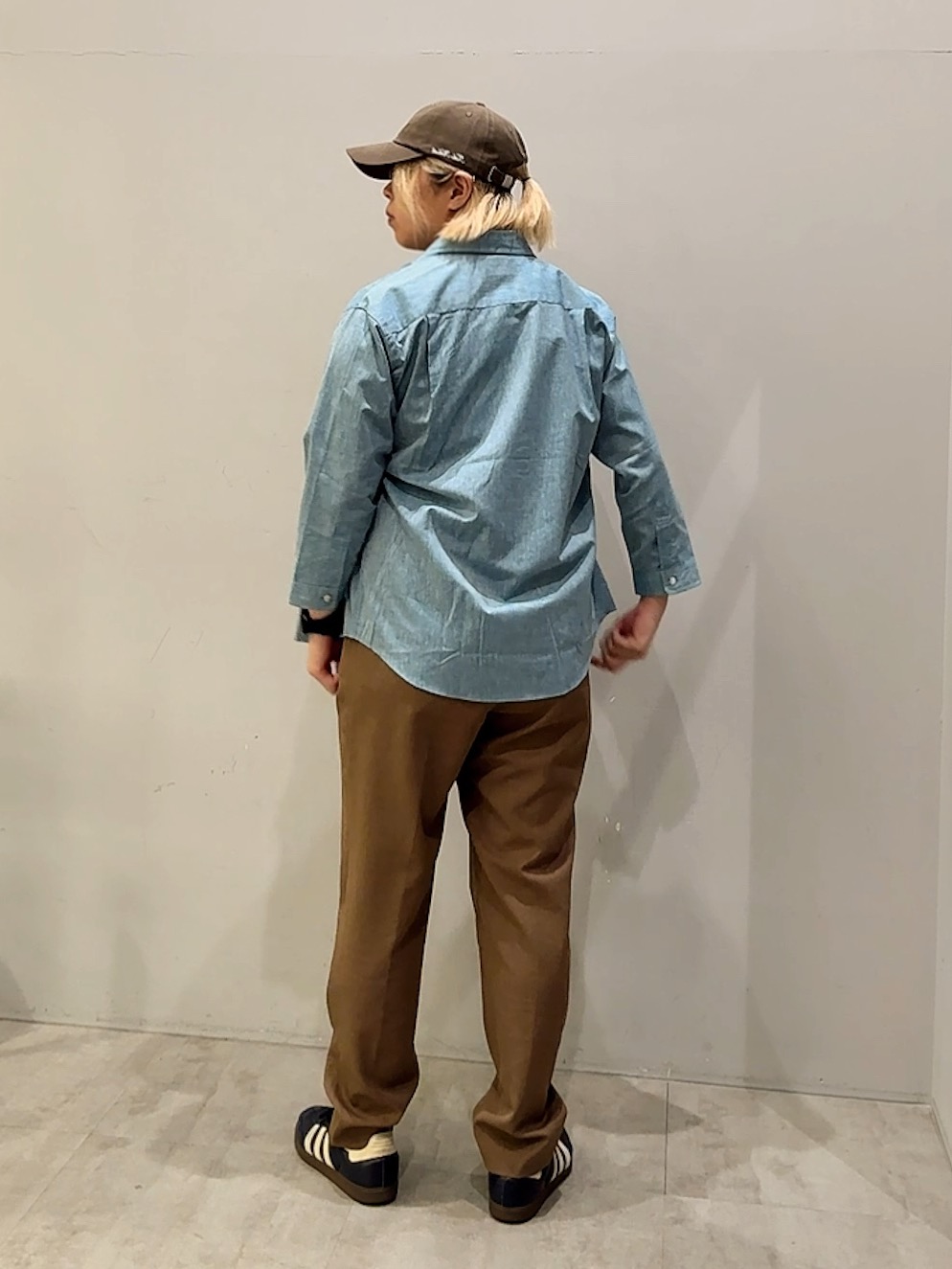 ユウナさんの「TAKEO KIKUCHI｜【汗染み軽減/接触冷感】テーラード Tシャツ」を使ったコーディネート